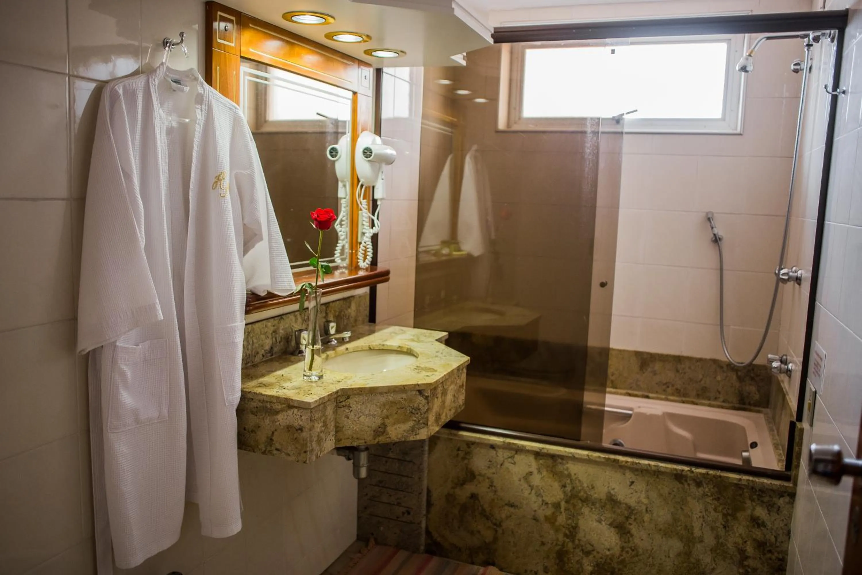 Bathroom in Hotel Marques