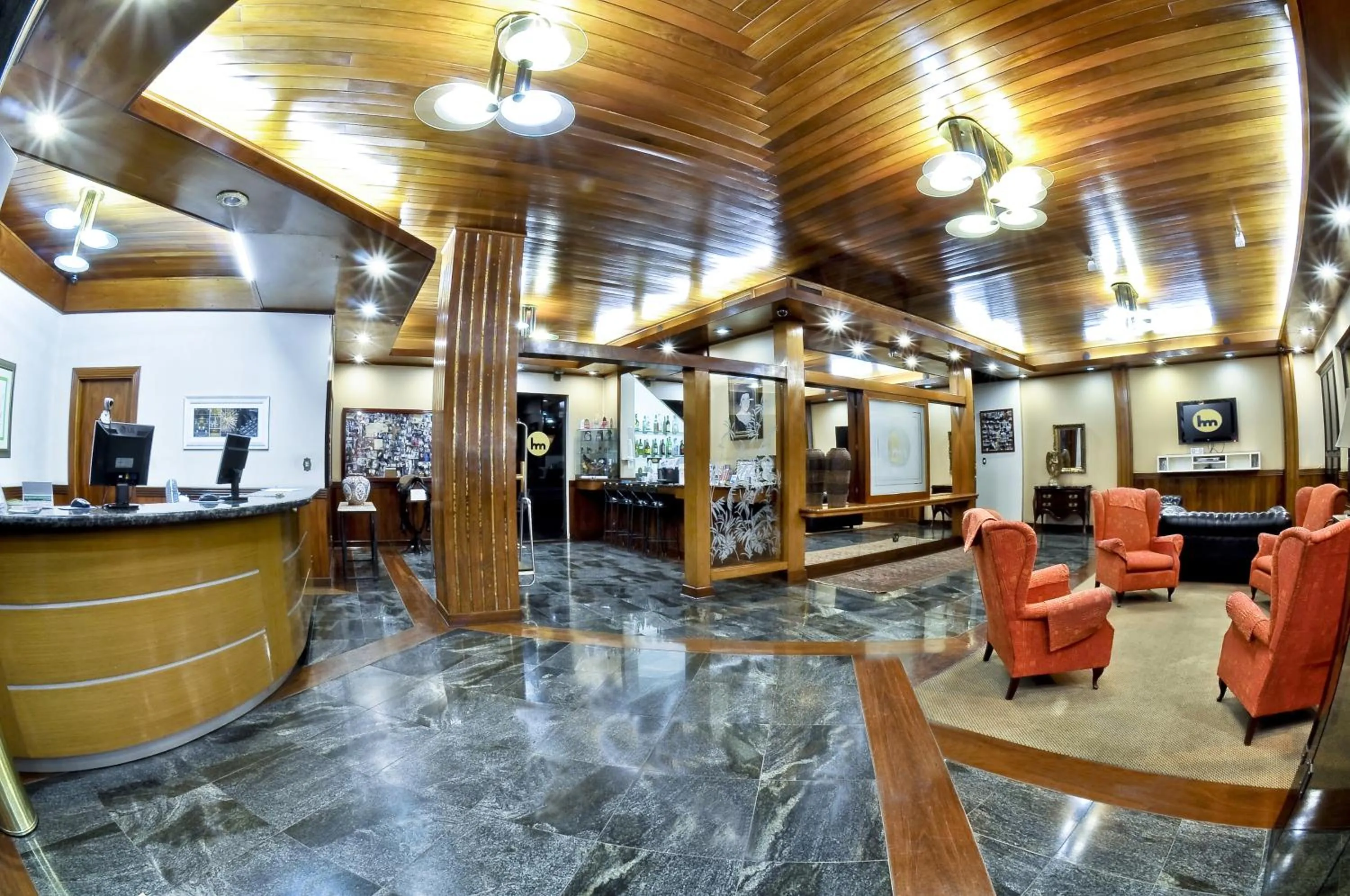 Lobby or reception in Hotel Marques