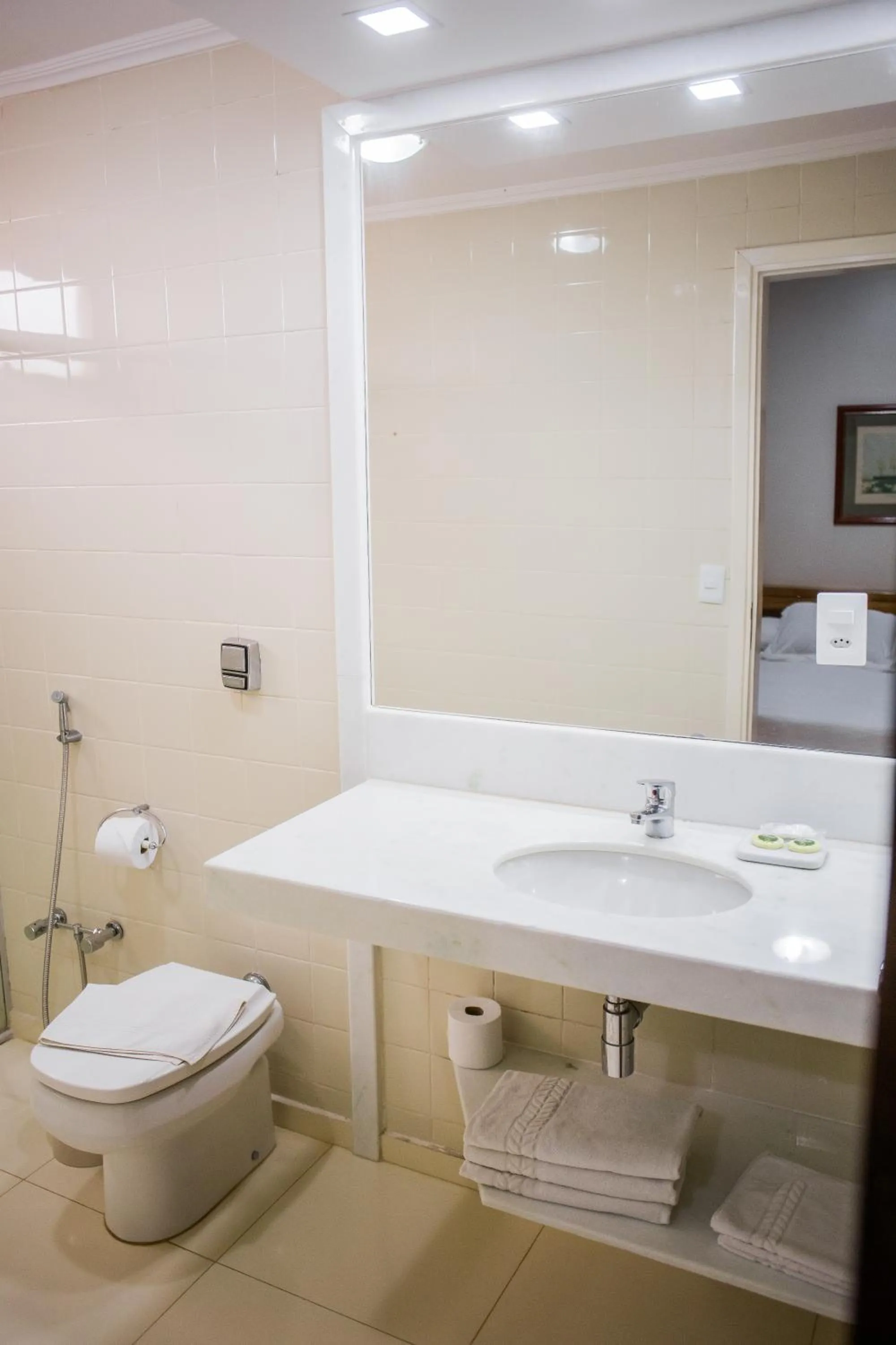 Bathroom in Hotel Marques