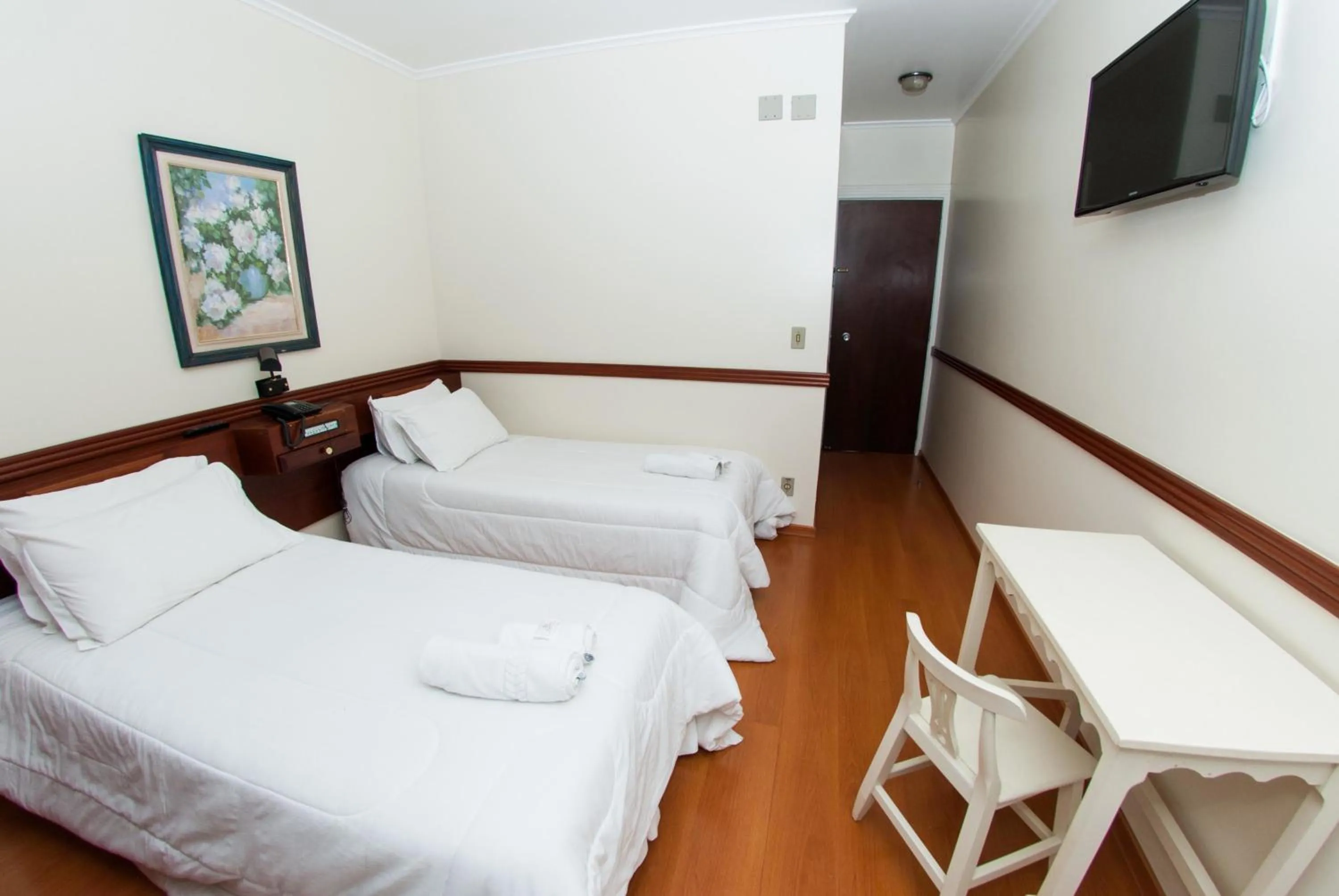 Bed in Hotel Marques