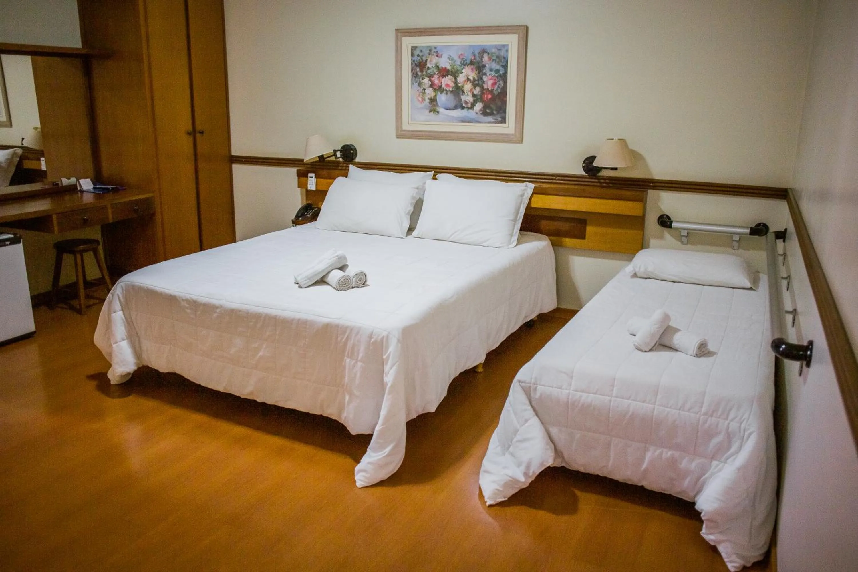 Bed in Hotel Marques