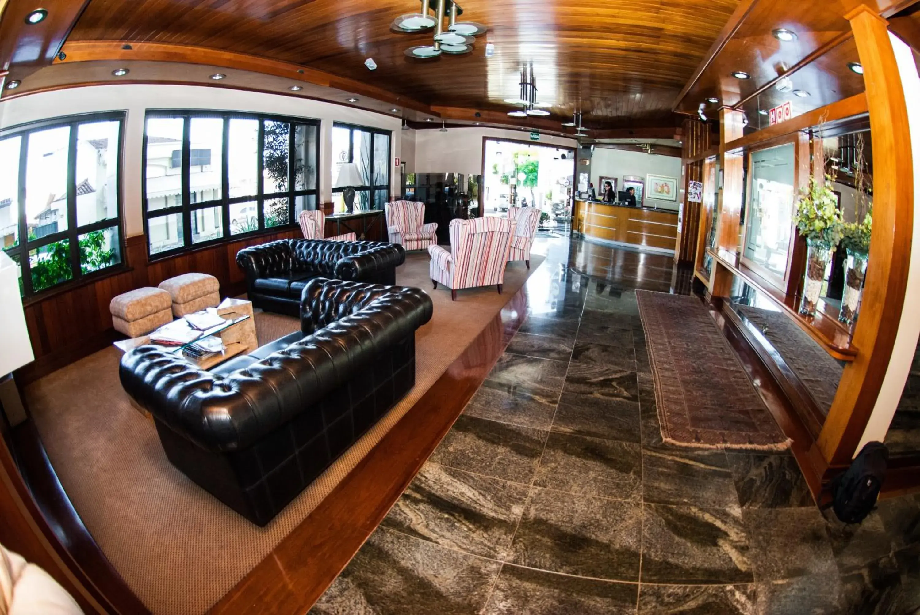 Lobby or reception in Hotel Marques Lobby or reception in Hotel Marques