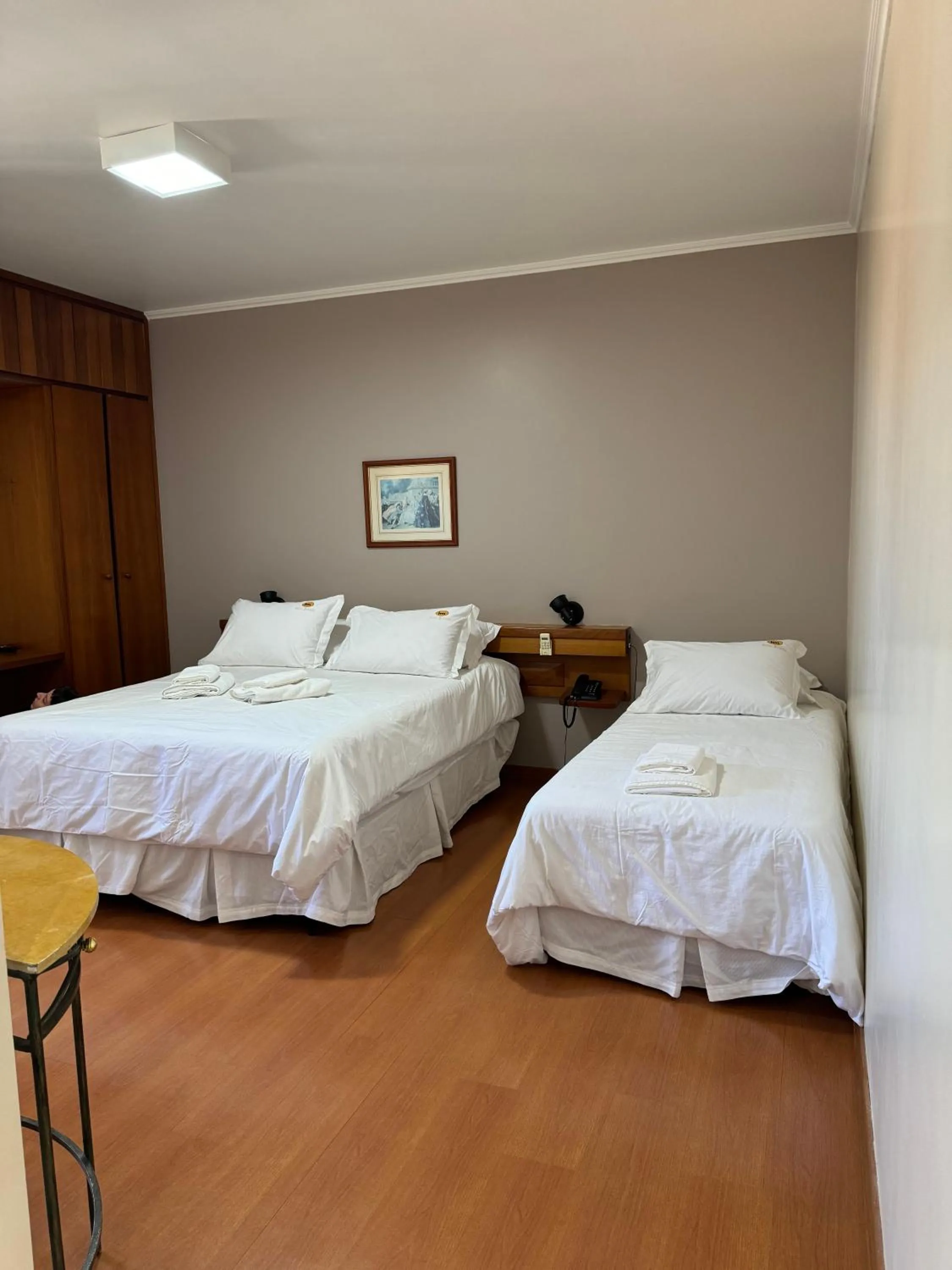 Bed in Hotel Marques