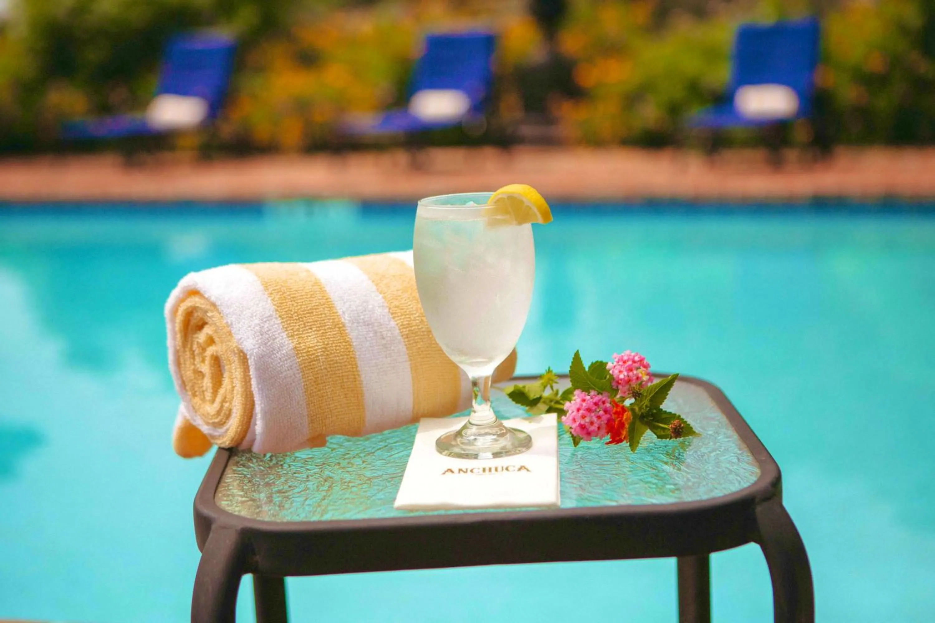 Swimming pool in Anchuca Historic Mansion & Inn
