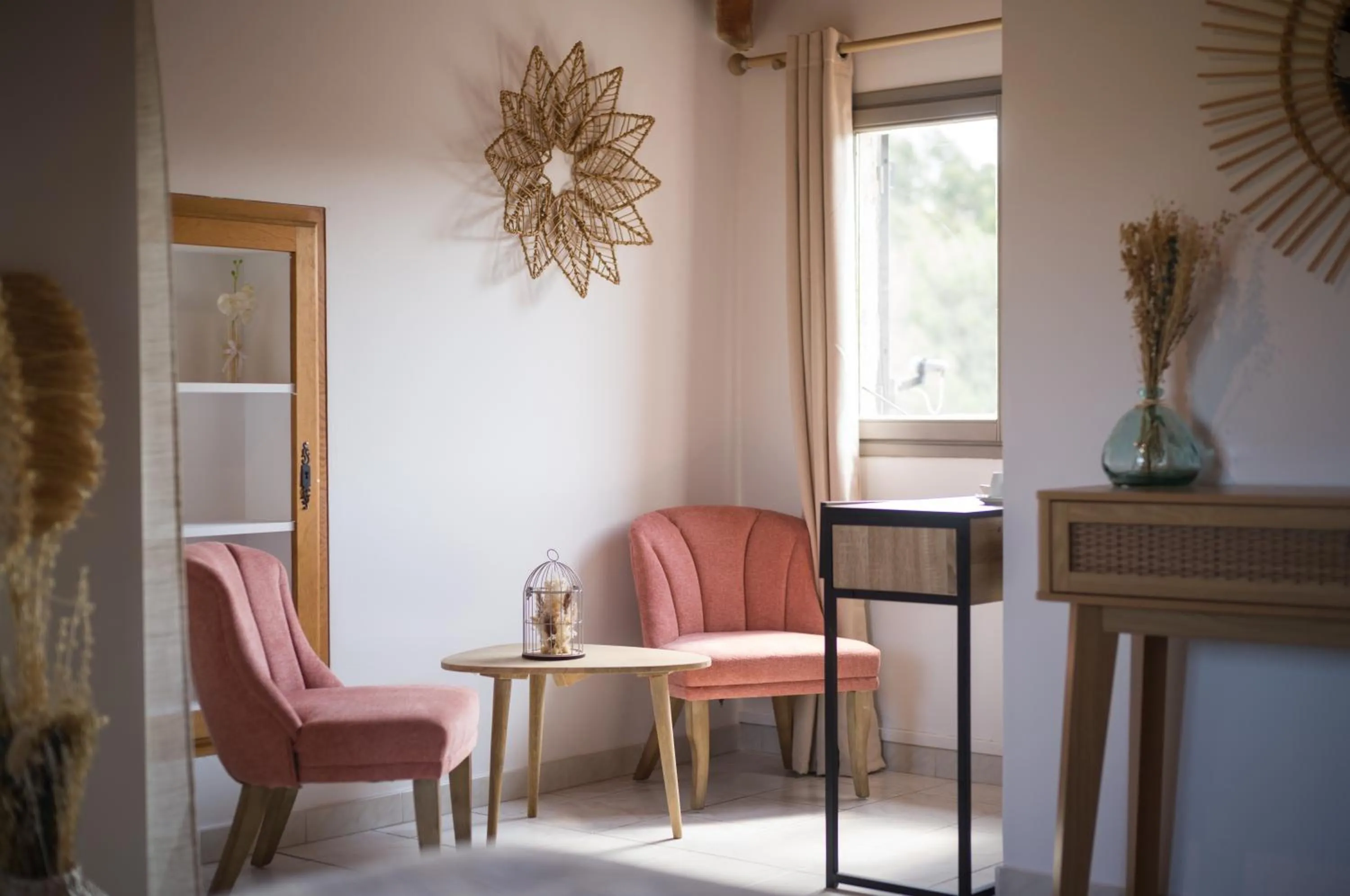 Living room in Hôtel - Restaurant U Santu Petru