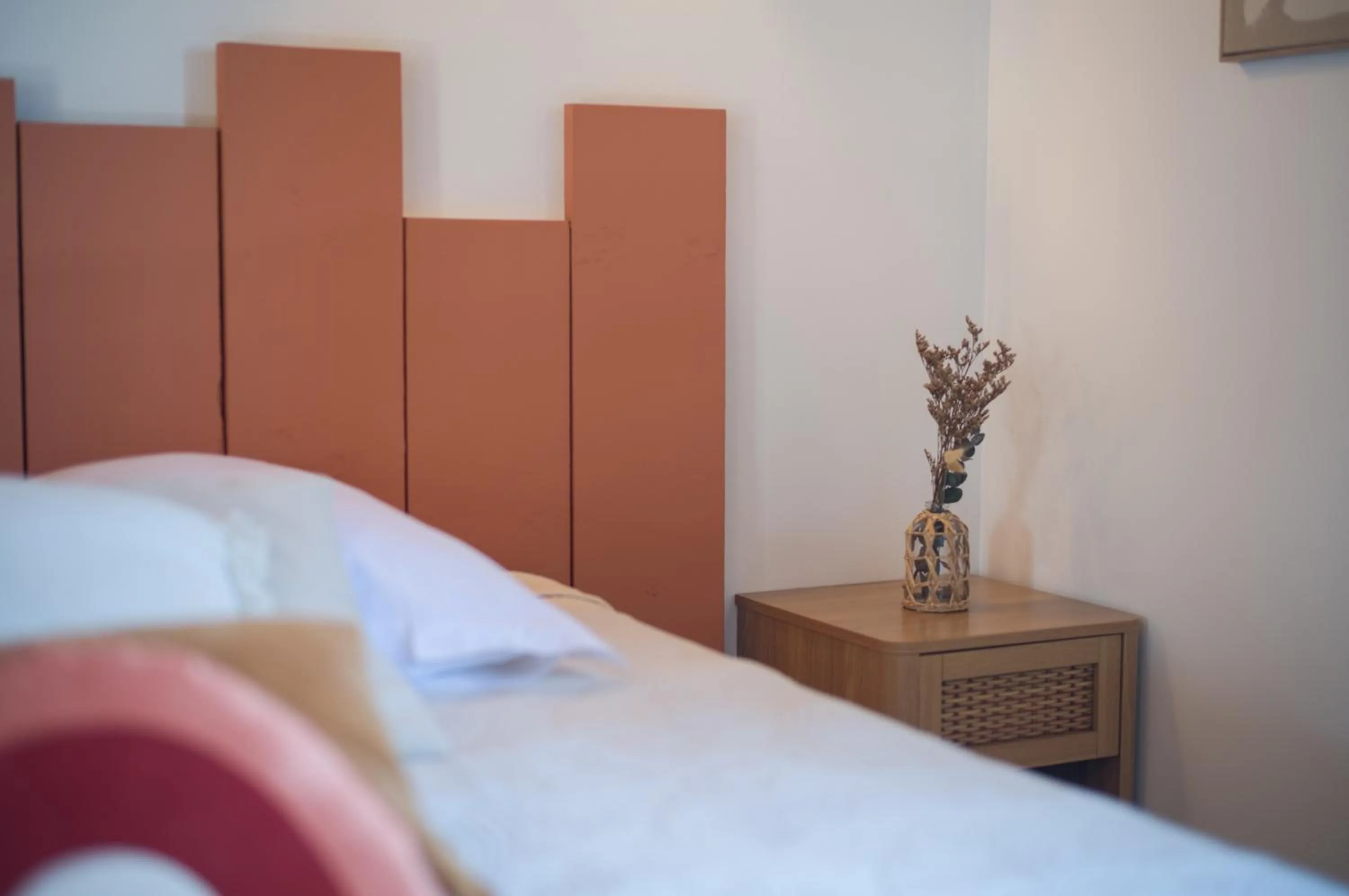 Bed in Hôtel - Restaurant U Santu Petru