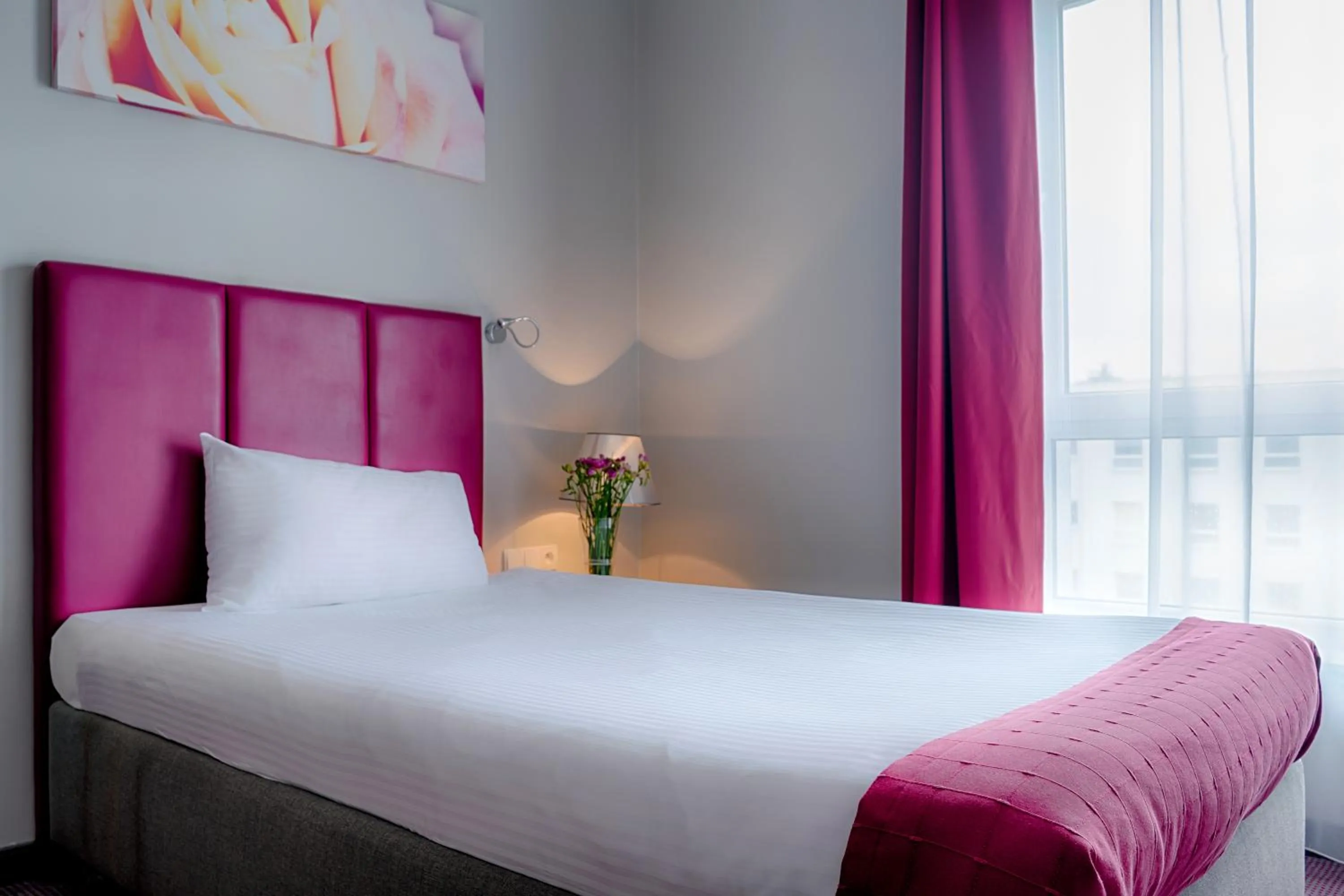 Bed in Focus Hotel Katowice Chorzów