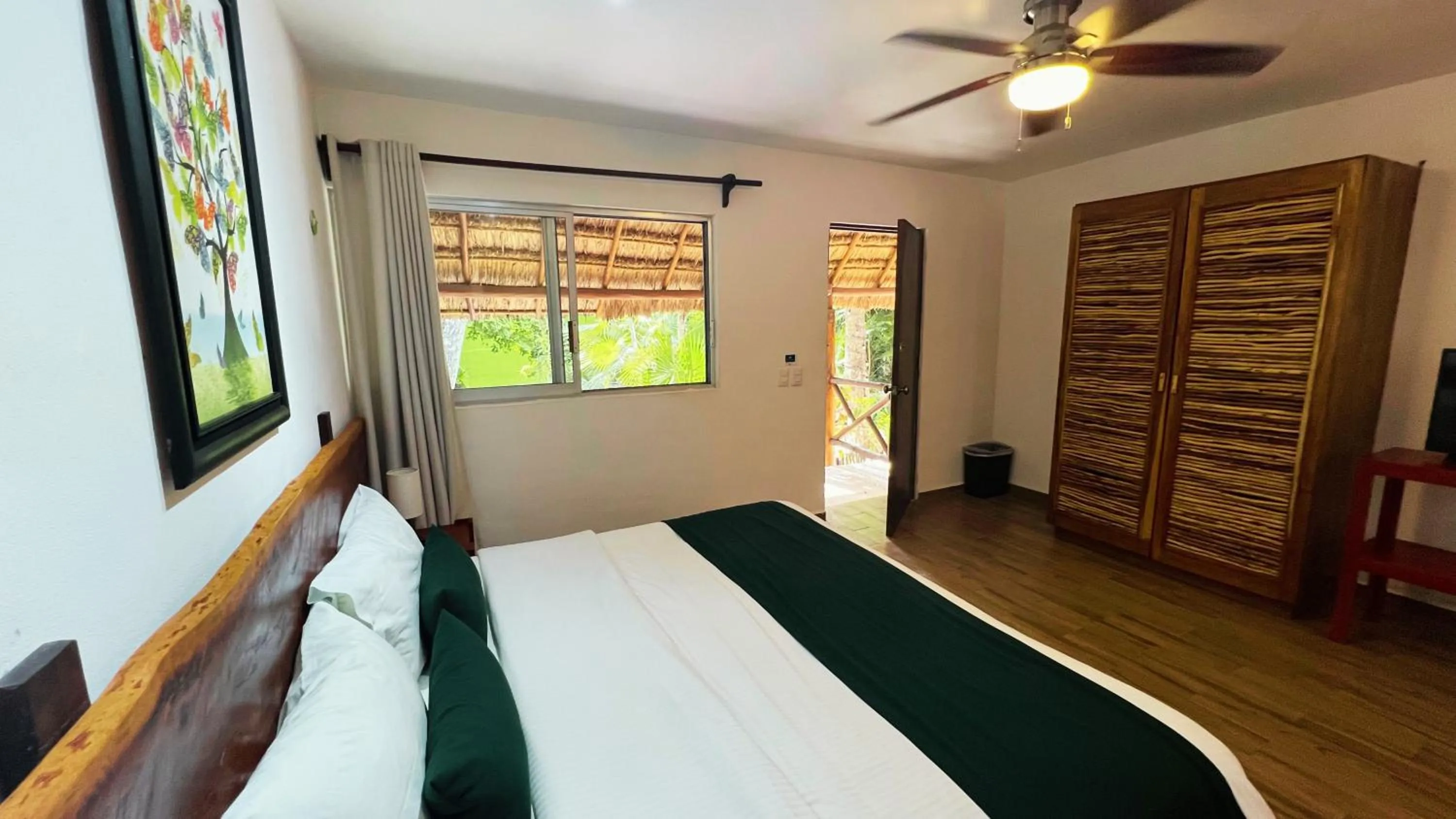 Bed in Hotel Tequila Cancun