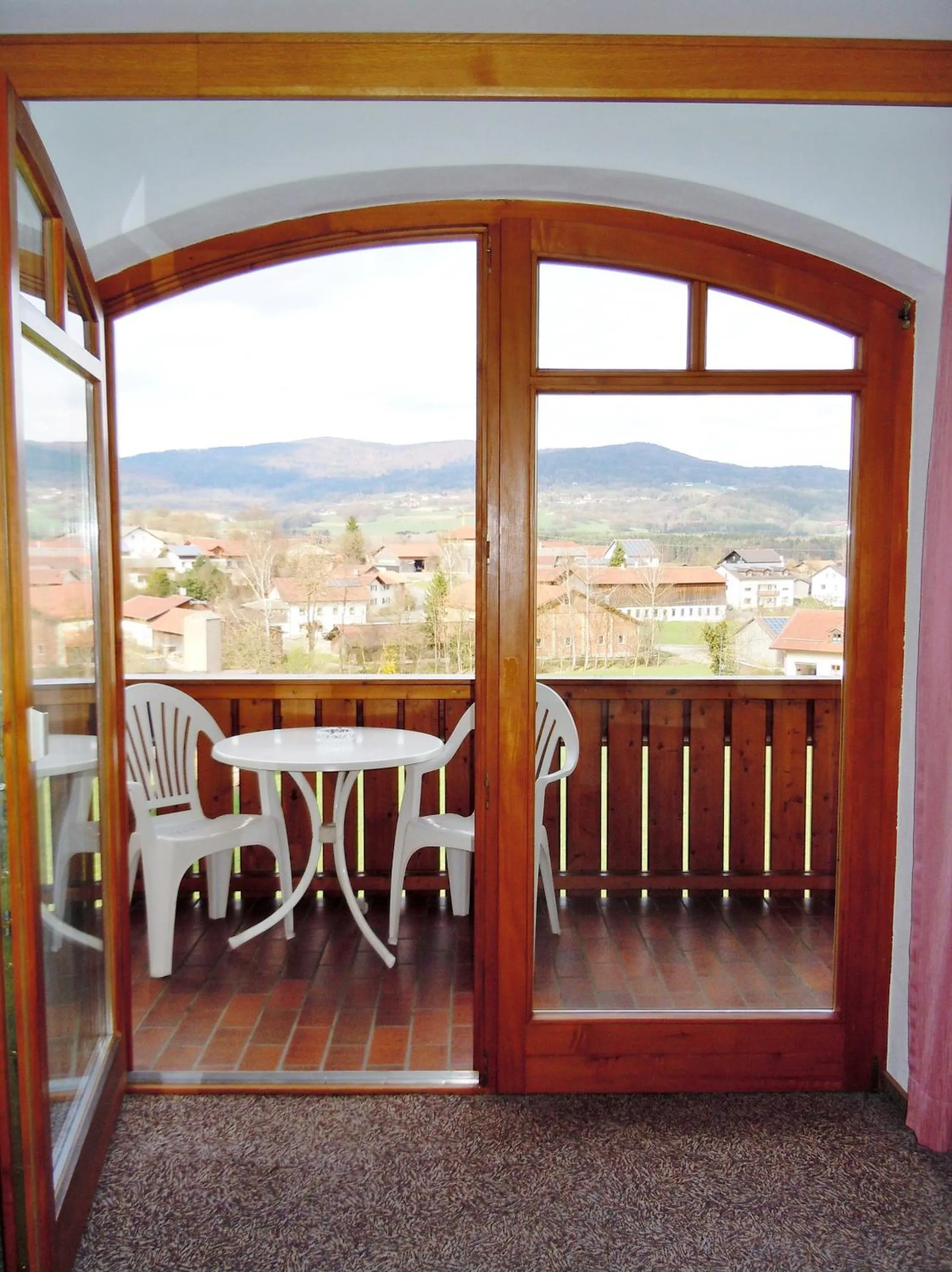 Mountain view in Hotel Lugerhof