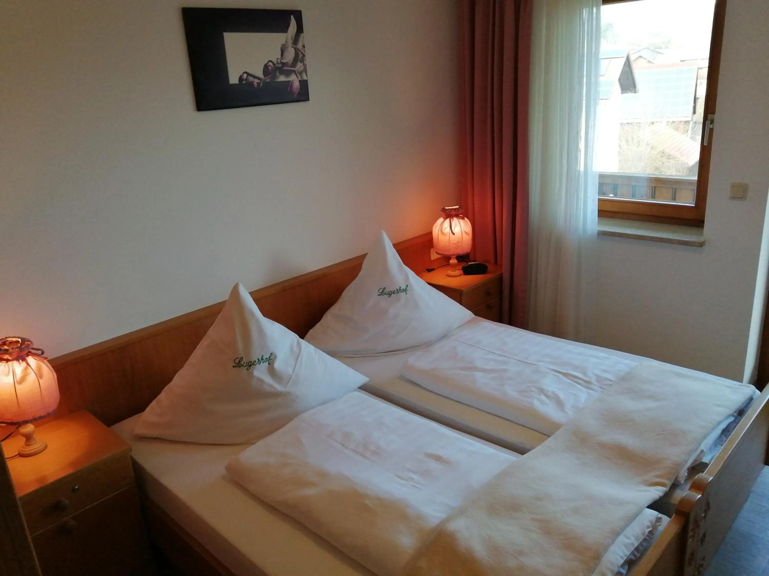 Photo of the whole room, Bed in Hotel Lugerhof