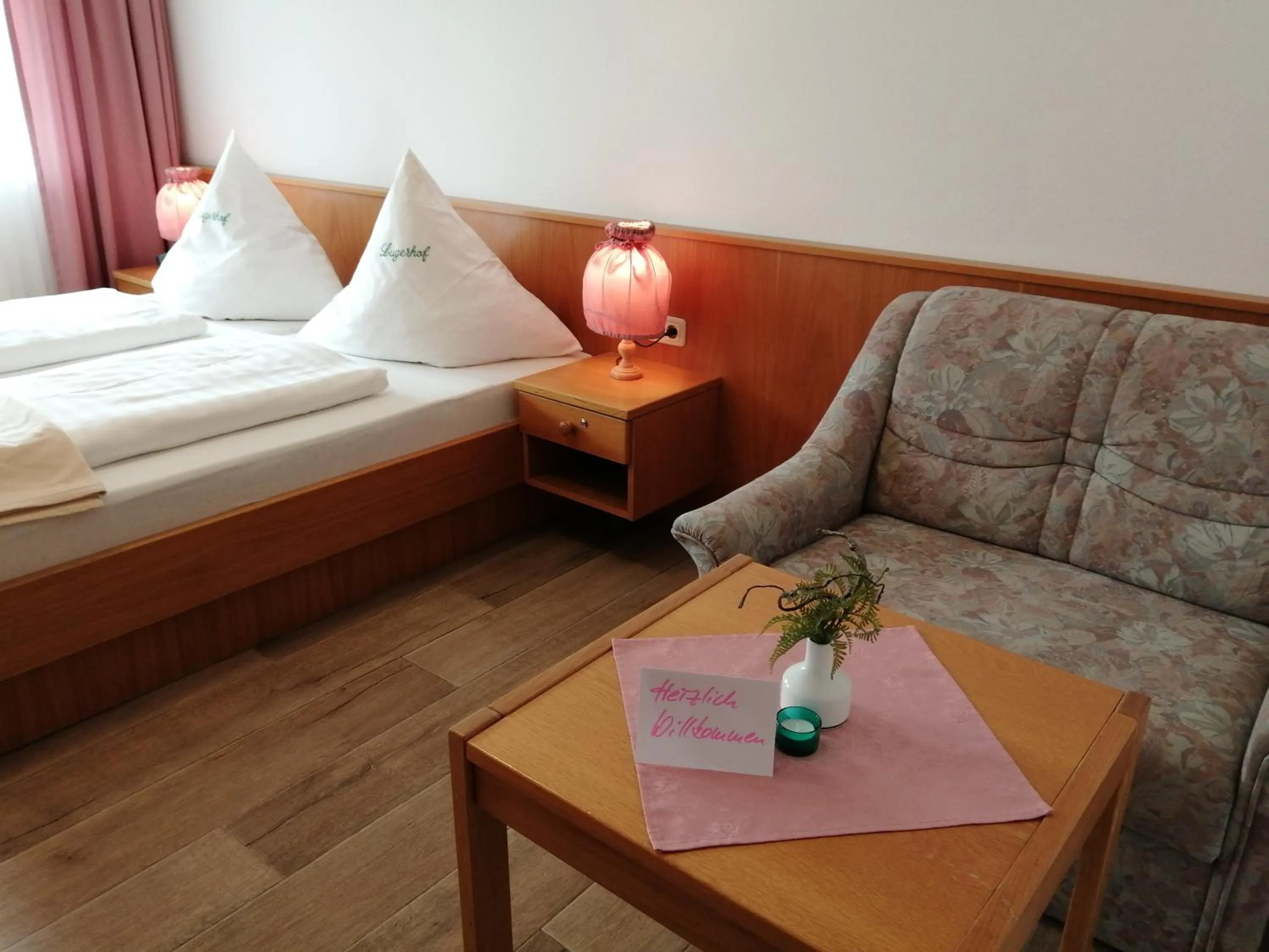 Photo of the whole room, Bed in Hotel Lugerhof