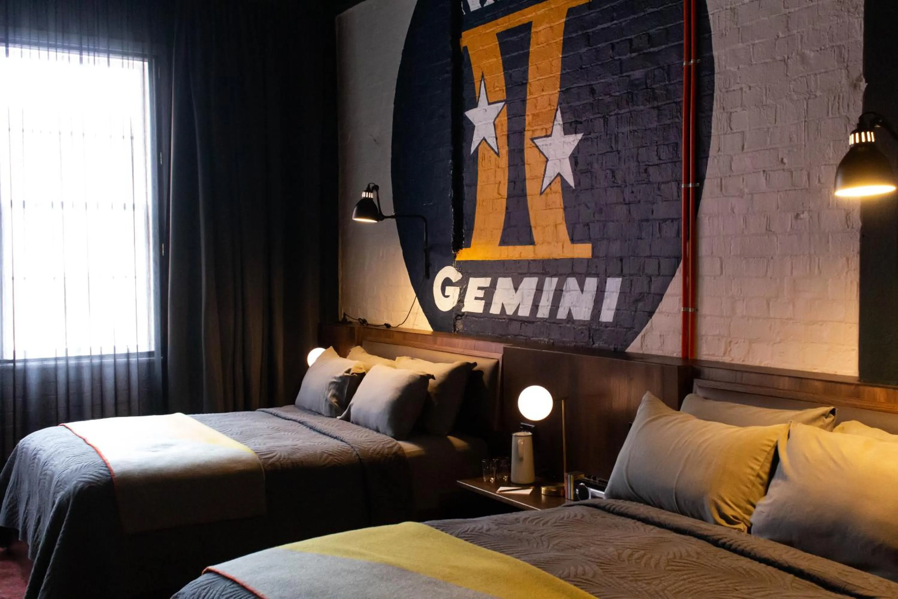 Photo of the whole room, Bed in The Intrepid Hotel