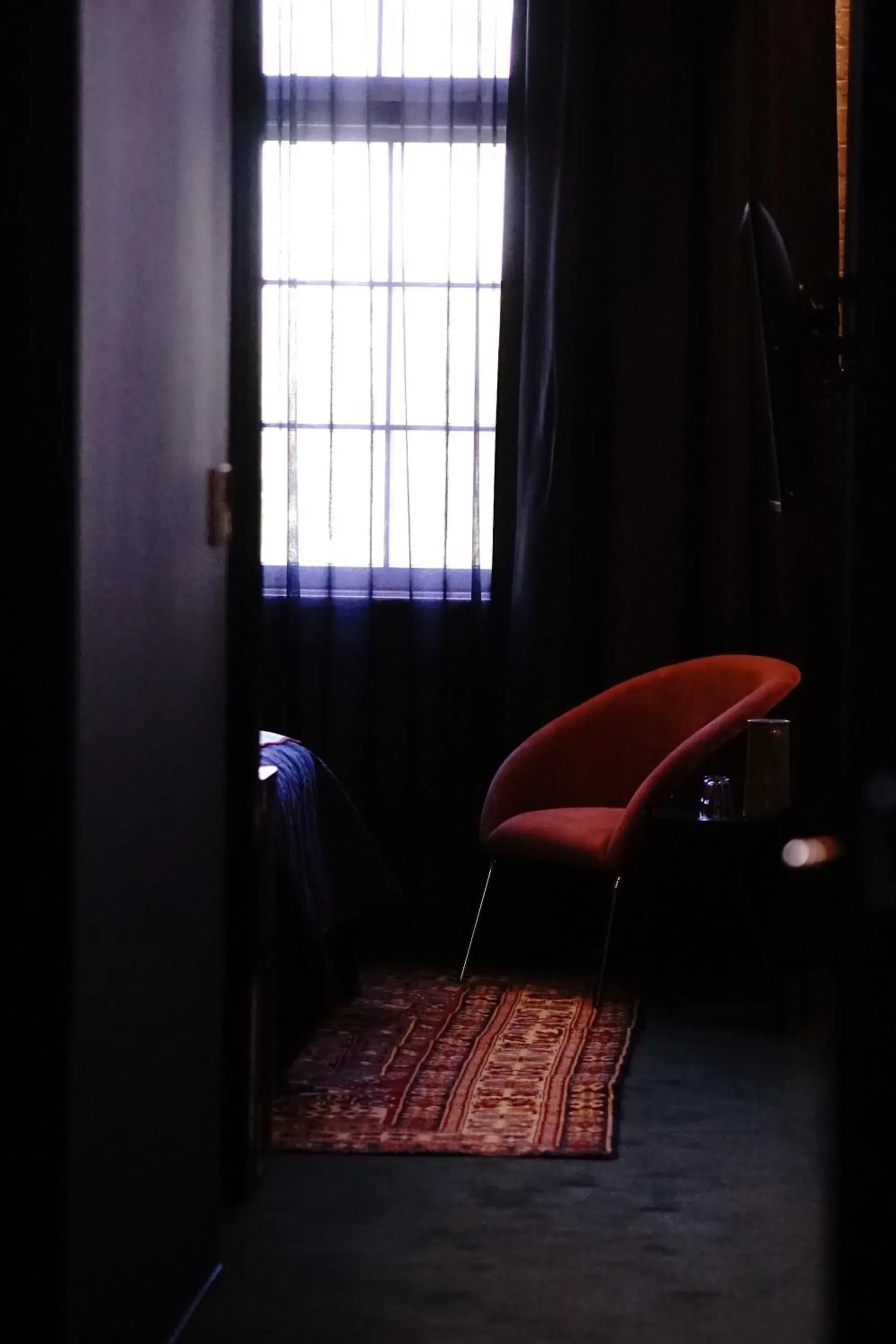 Bedroom in The Intrepid Hotel Bedroom in The Intrepid Hotel