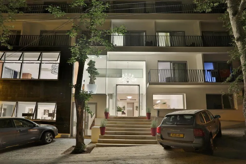 Facade/entrance in Crystal Hotel