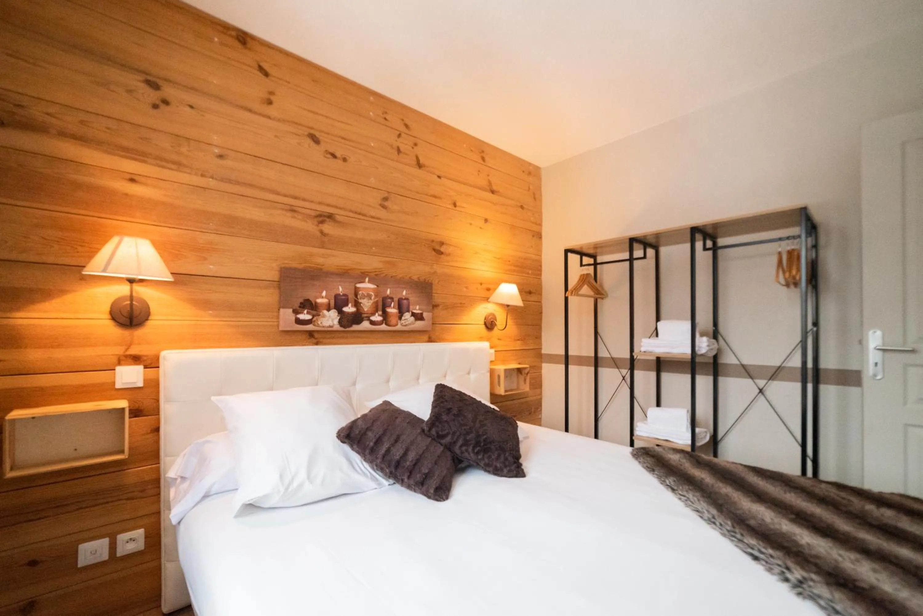 Bedroom in Résidence Les Esplaneilles