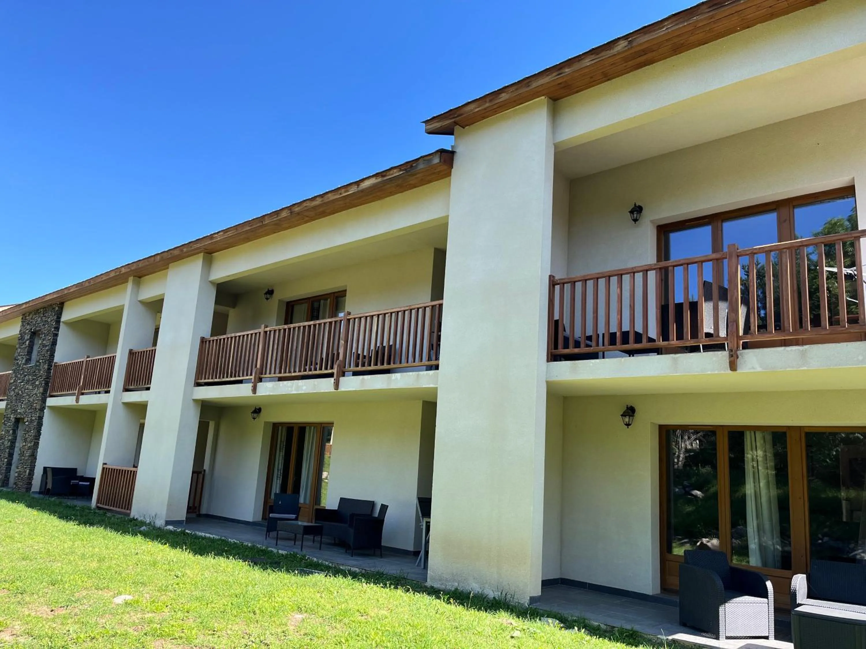 Balcony/Terrace in Résidence Les Esplaneilles