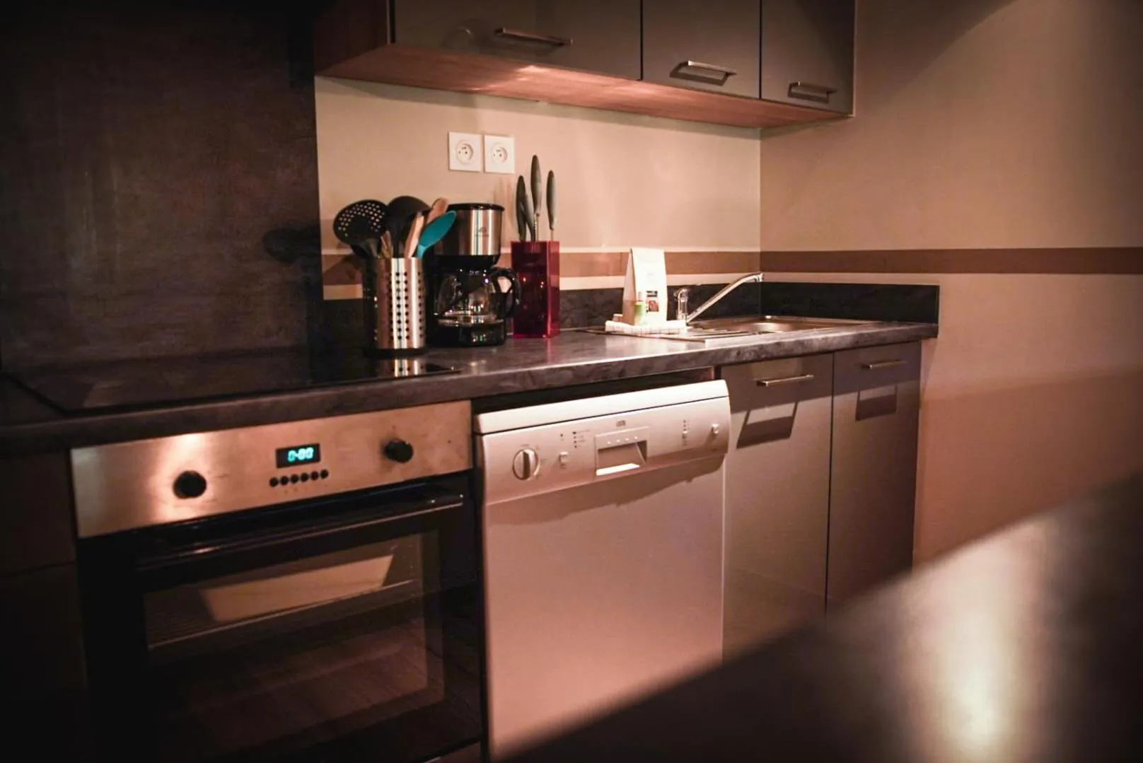 Kitchen or kitchenette in Résidence Les Esplaneilles