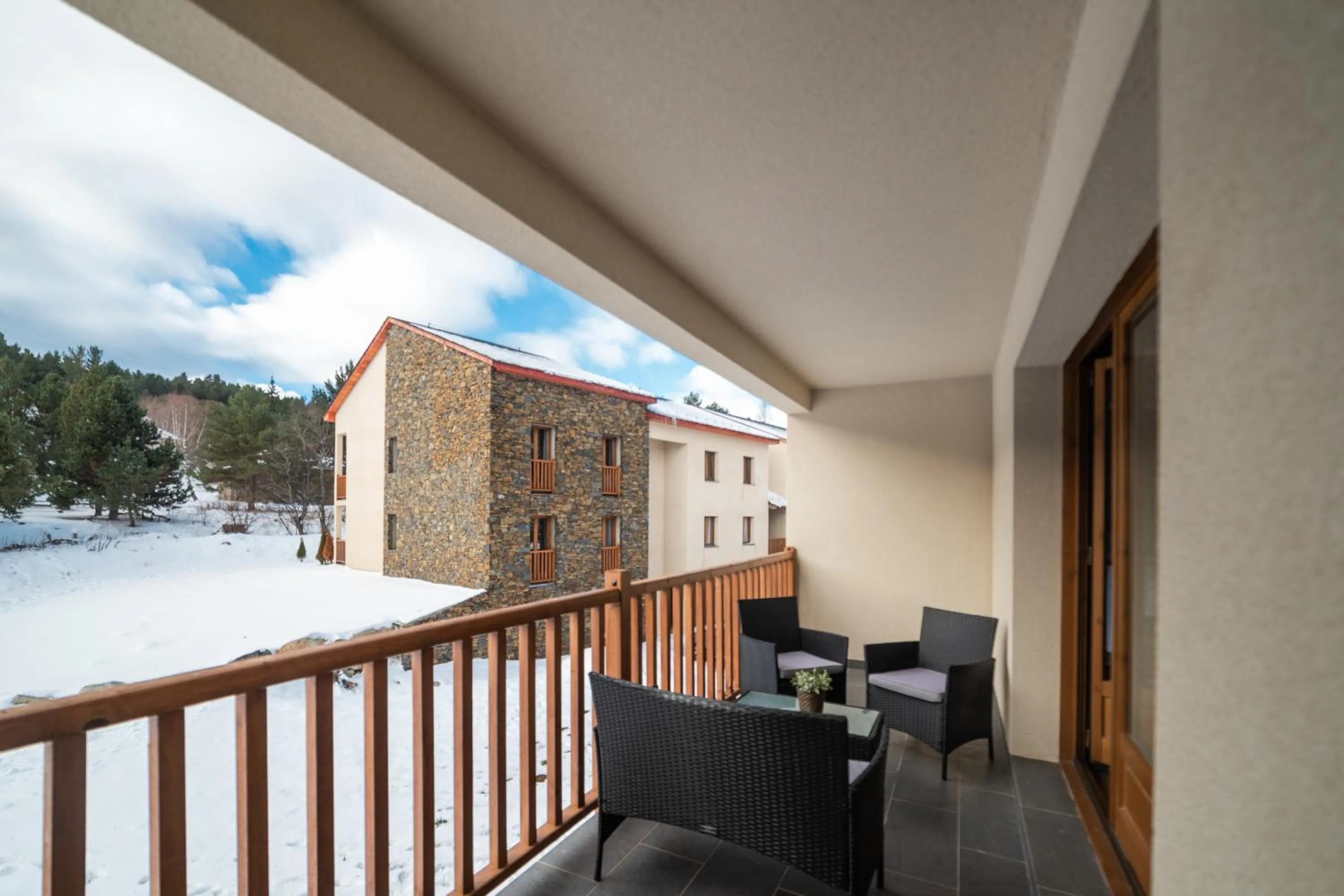 Balcony/Terrace in Résidence Les Esplaneilles