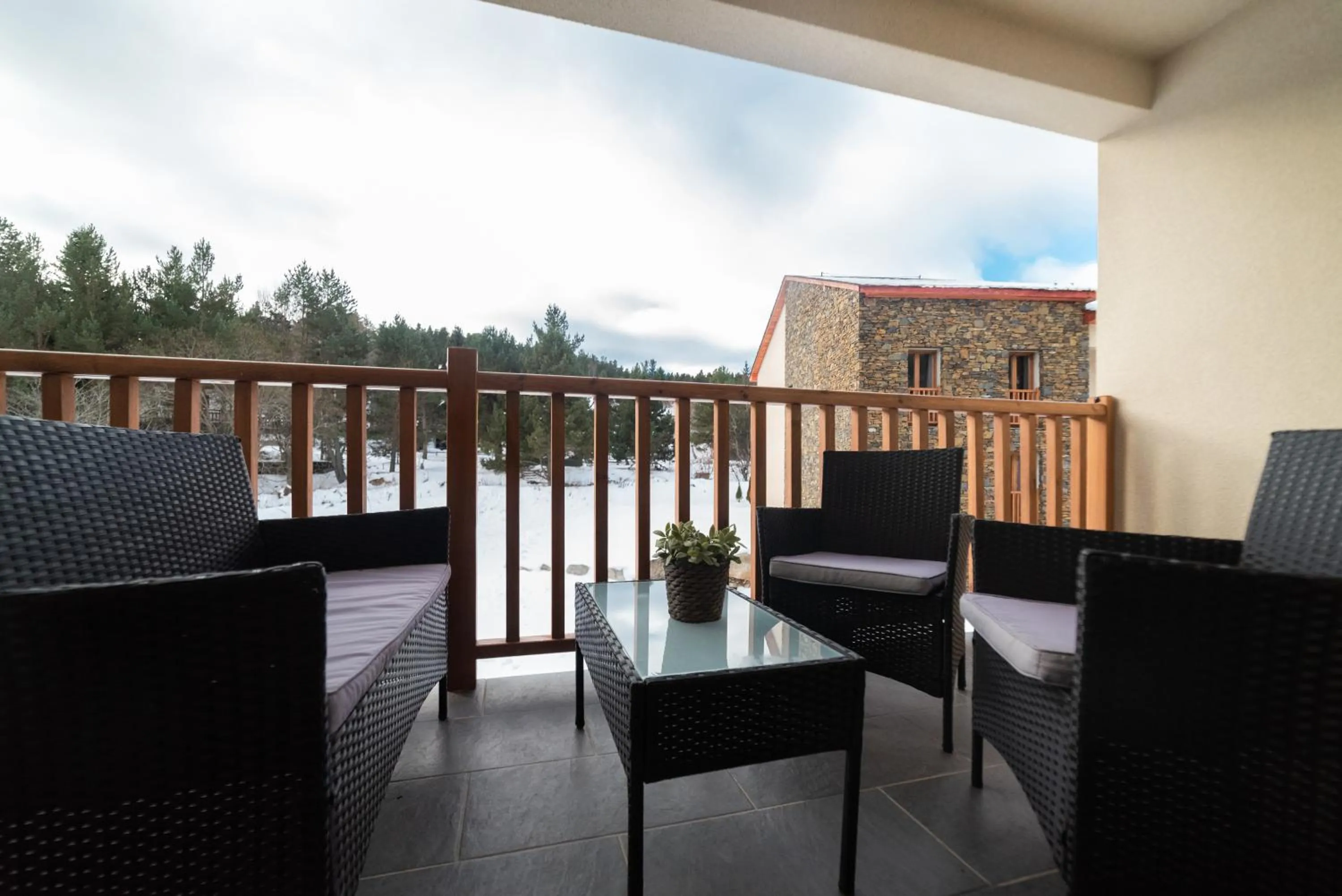Balcony/Terrace in Résidence Les Esplaneilles