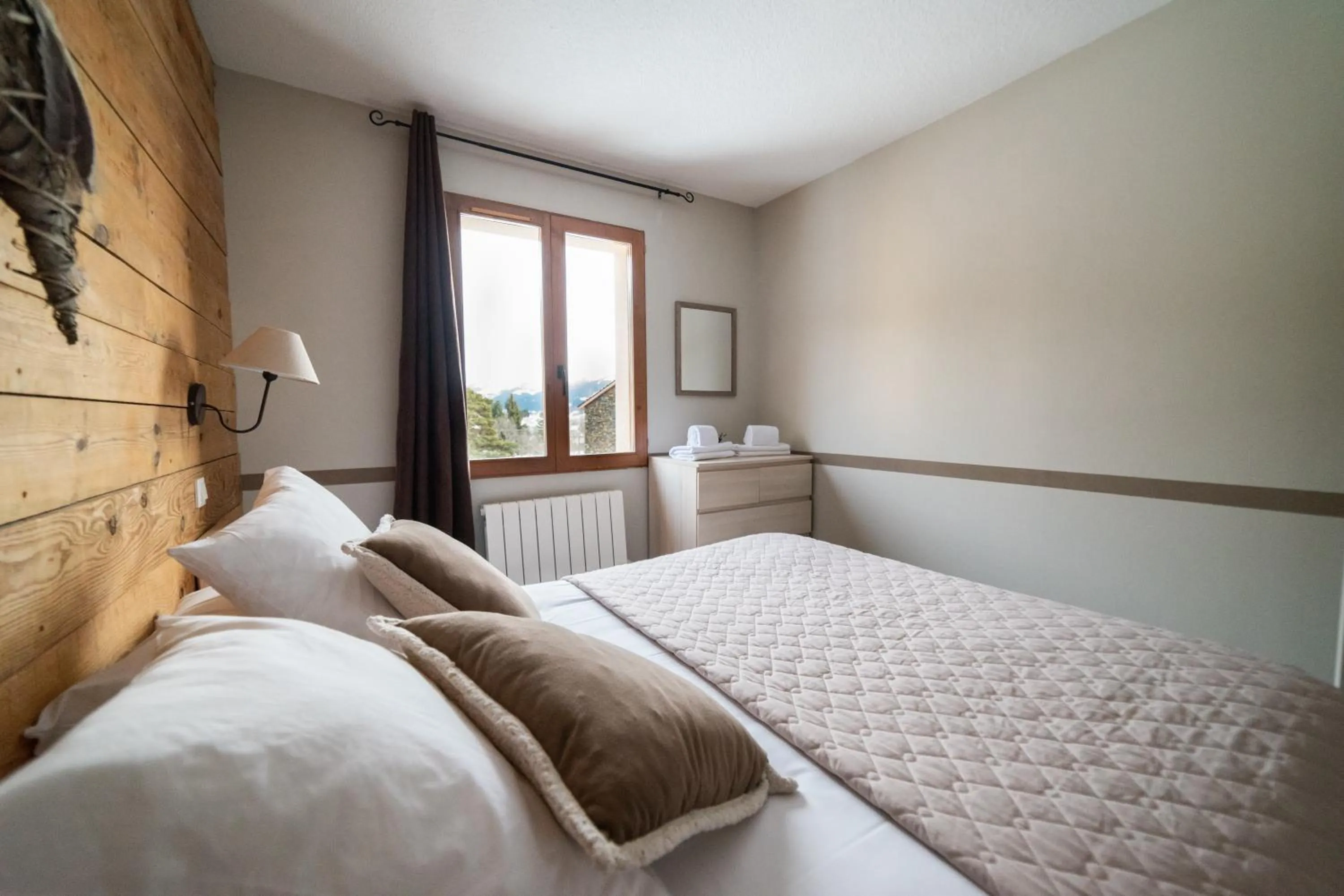 Bedroom in Résidence Les Esplaneilles