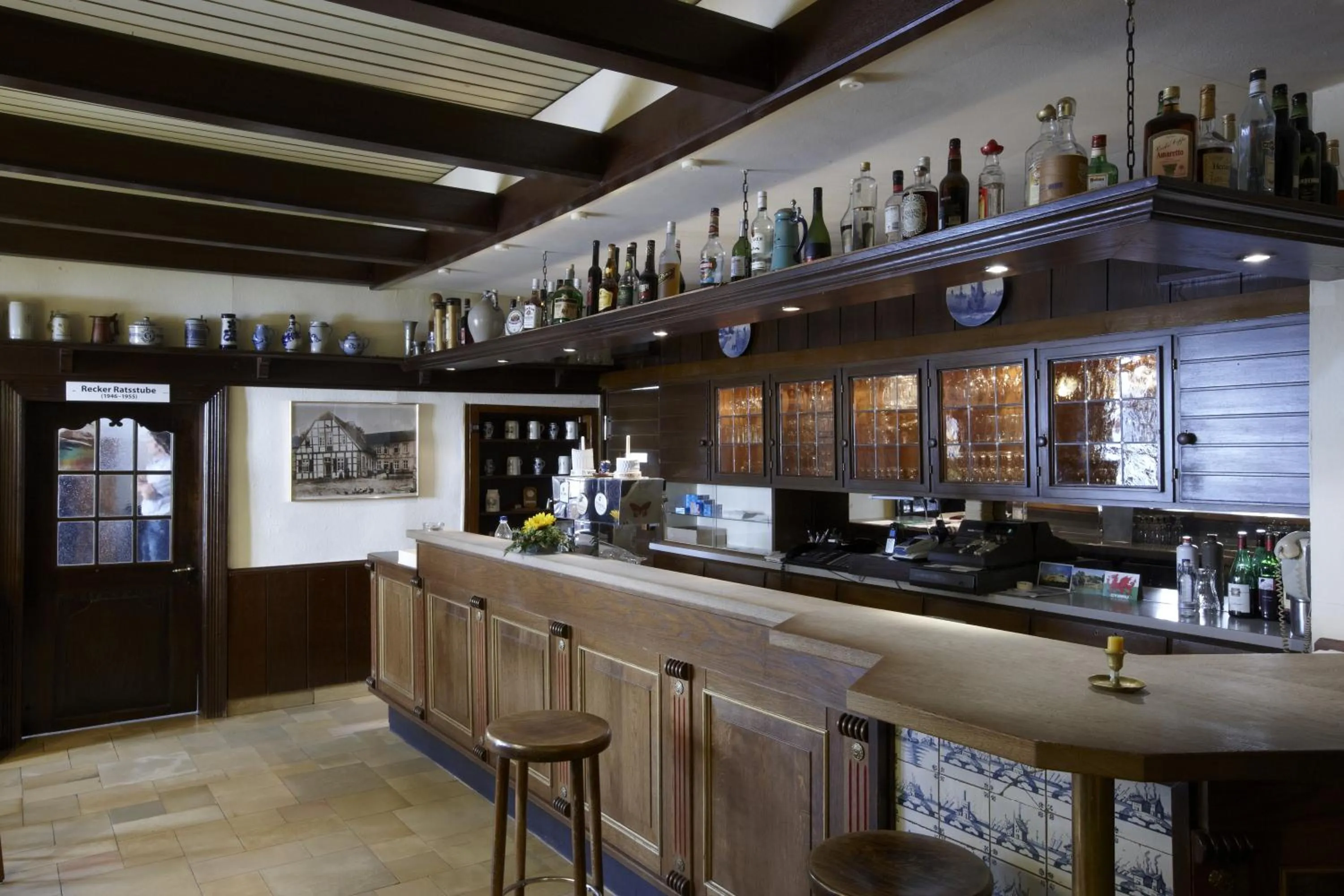 Lounge or bar in Hotel Garni Altes Gasthaus Greve