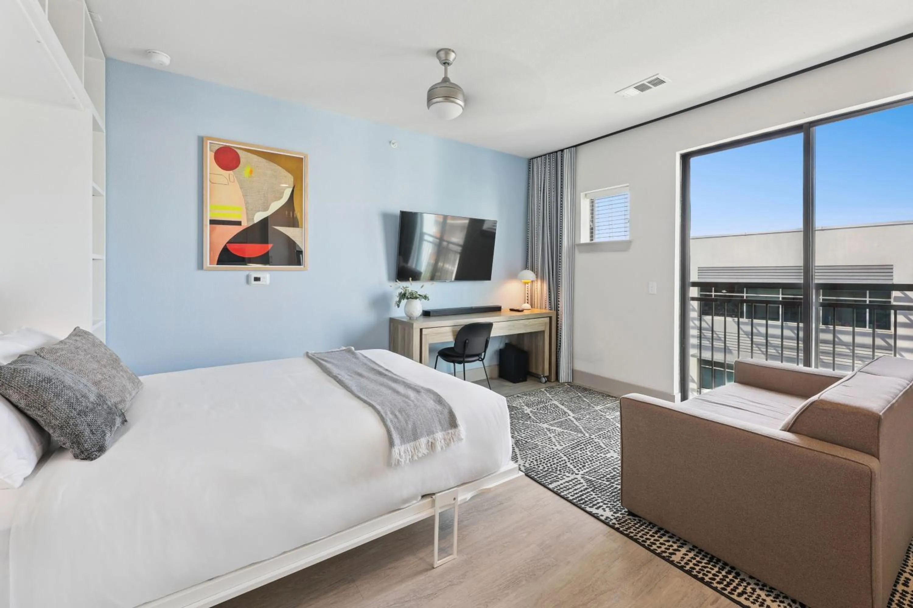 Bed in Sentral East Austin at 1630 E Sixth