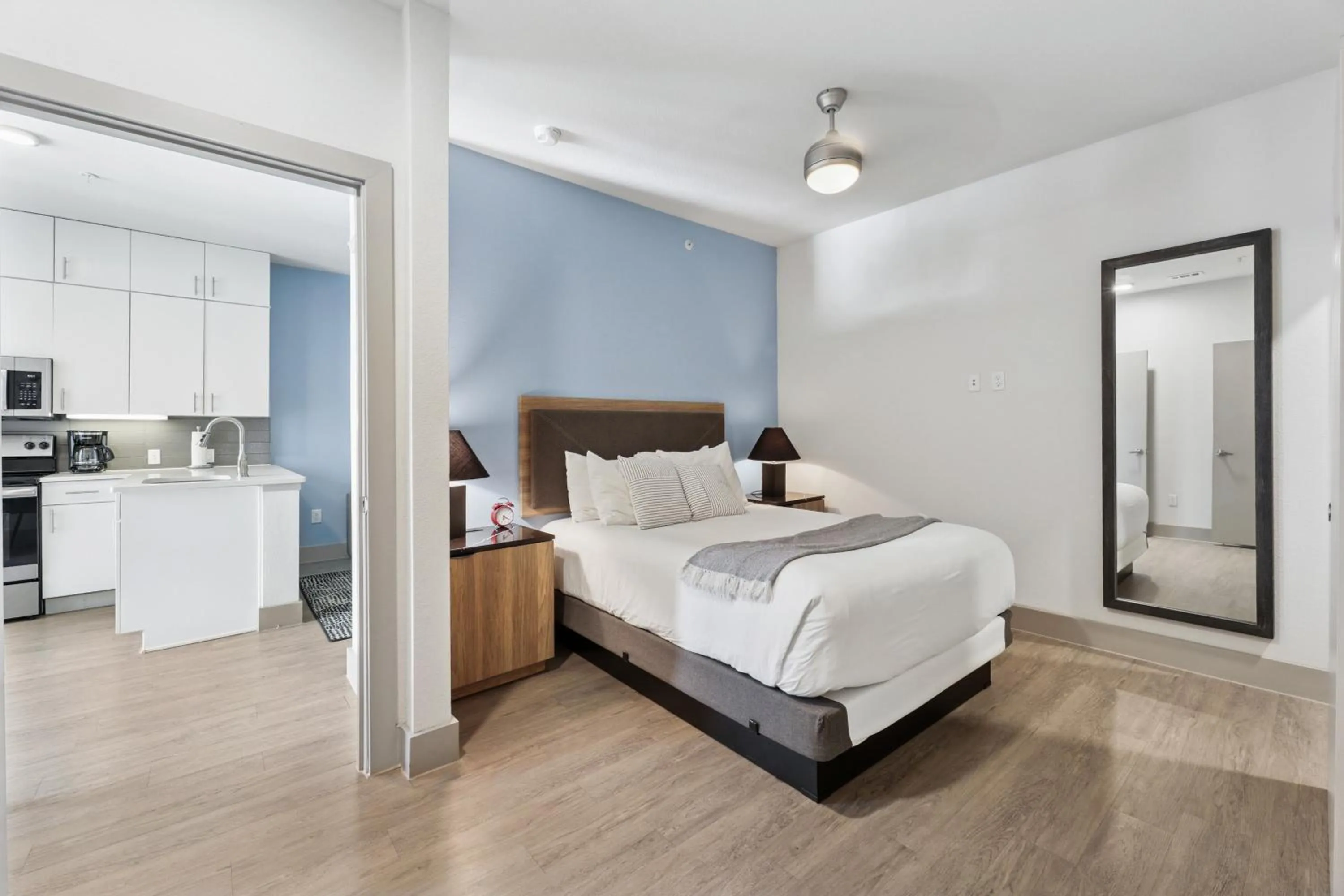 Bed in Sentral East Austin at 1630 E Sixth