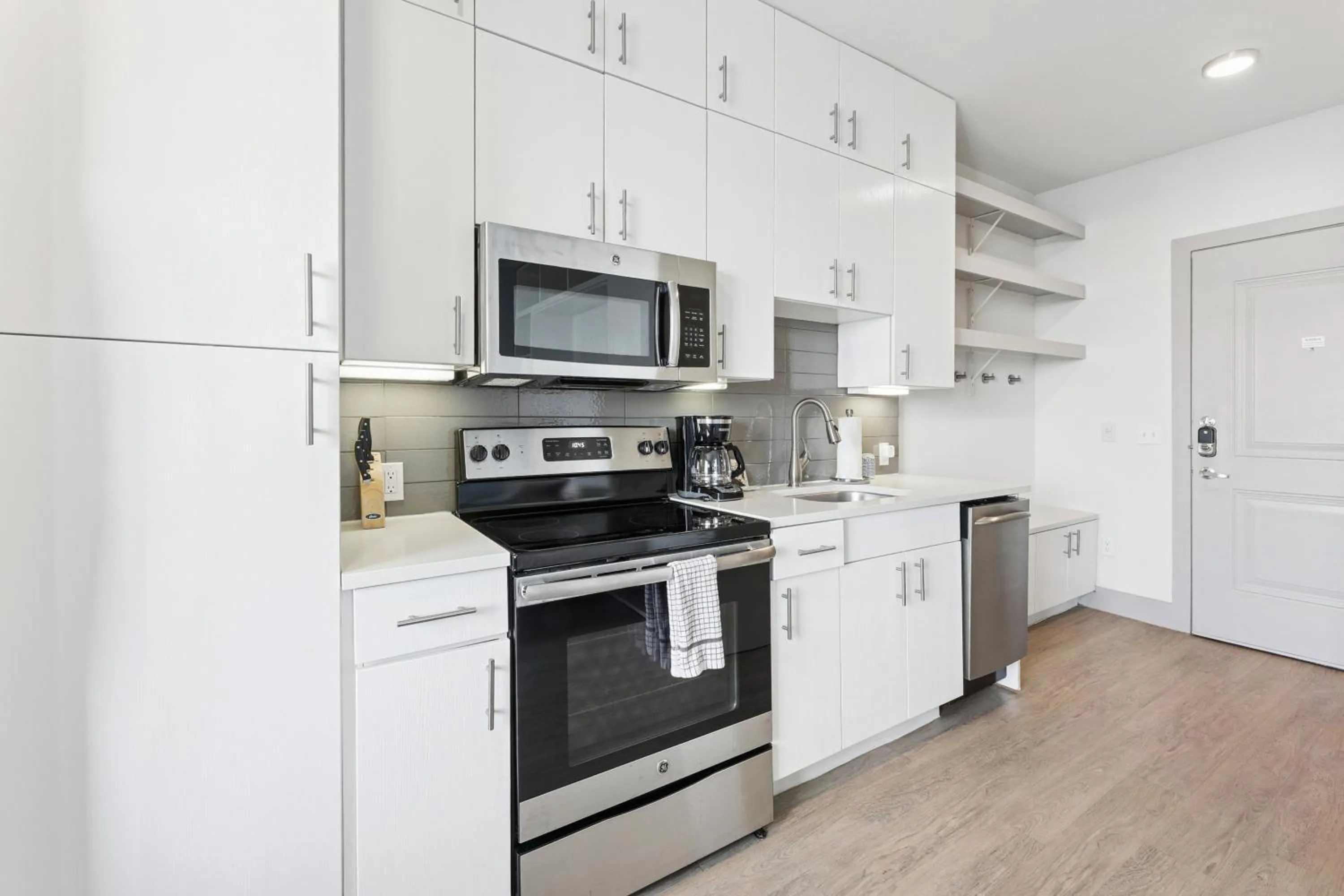 kitchen in Sentral East Austin at 1630 E Sixth