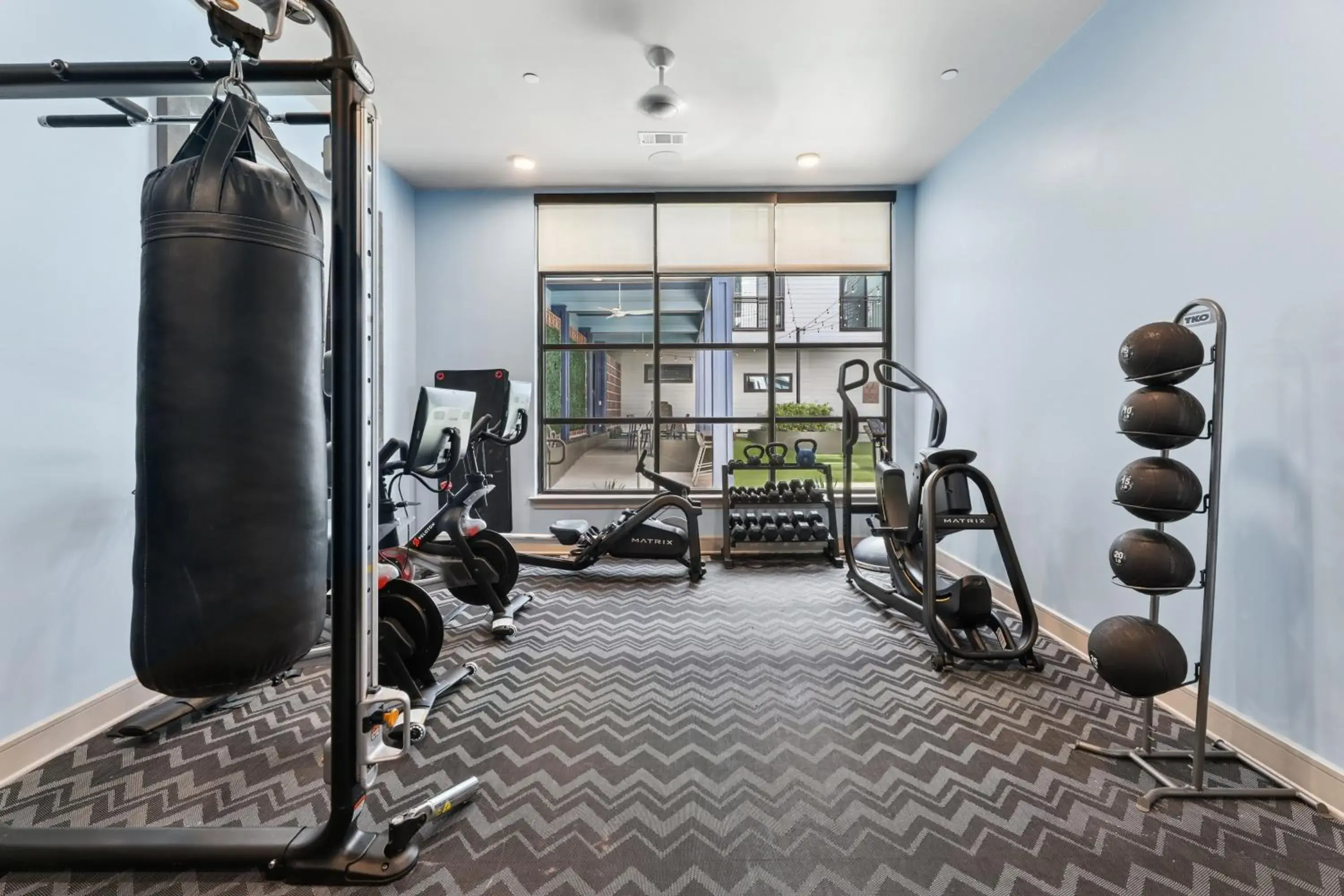 Fitness centre/facilities in Sentral East Austin at 1630 E Sixth Fitness centre/facilities in Sentral East Austin at 1630 E Sixth