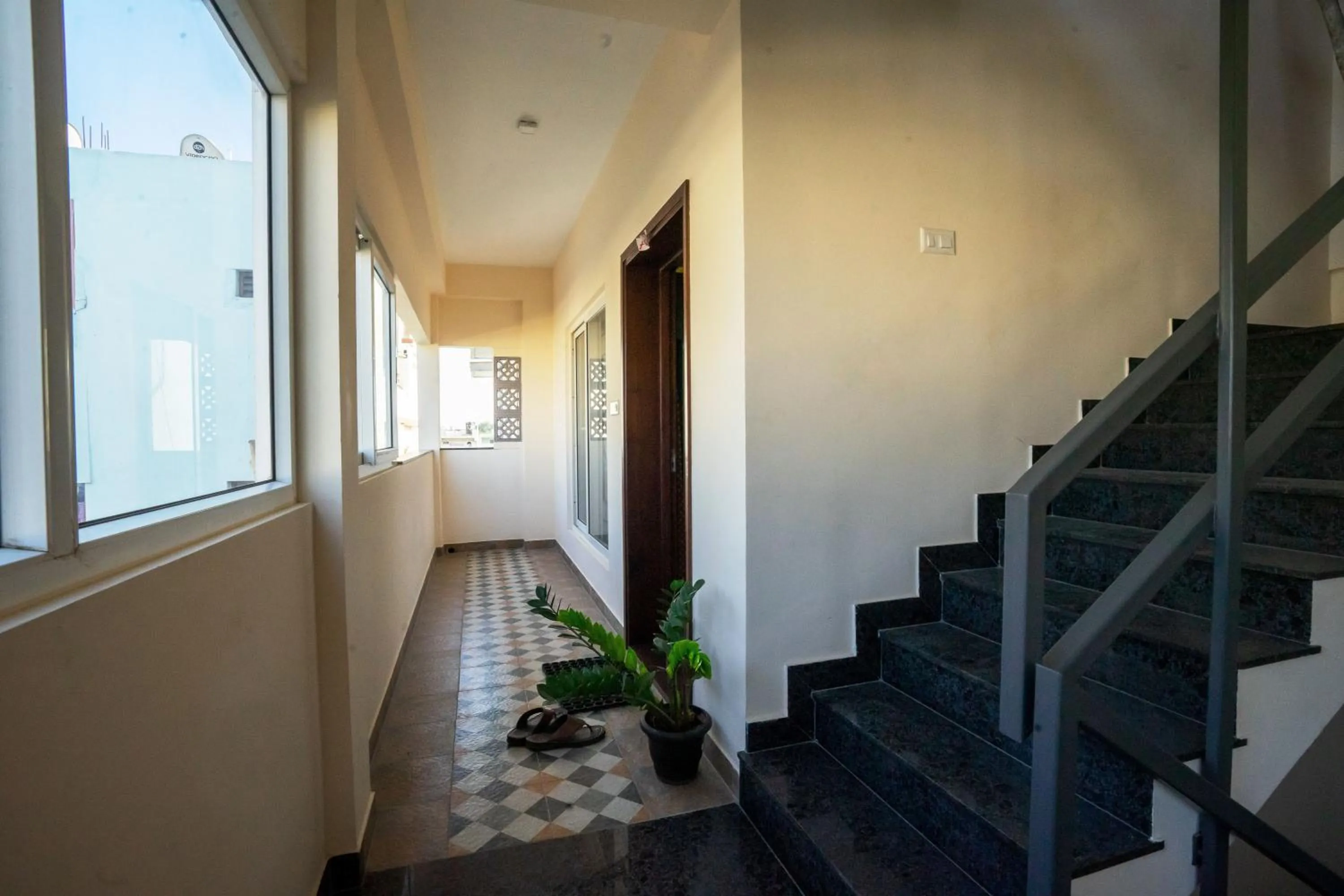 Facade/entrance in Sarvam Serviced Apartment