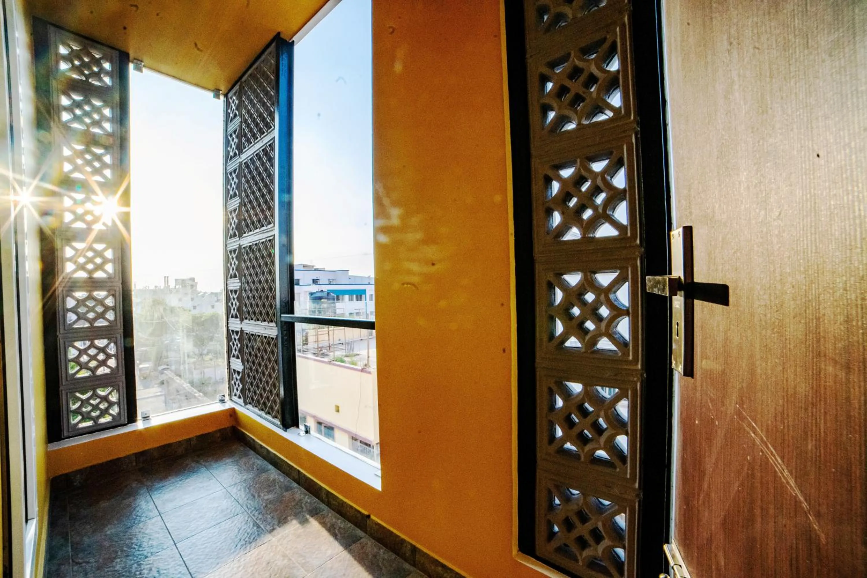 Balcony/Terrace in Sarvam Serviced Apartment