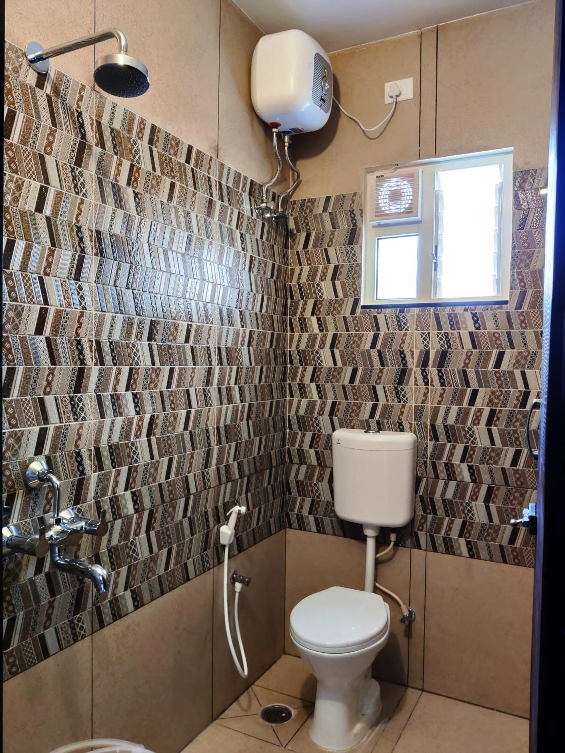 Bathroom in Sarvam Serviced Apartment