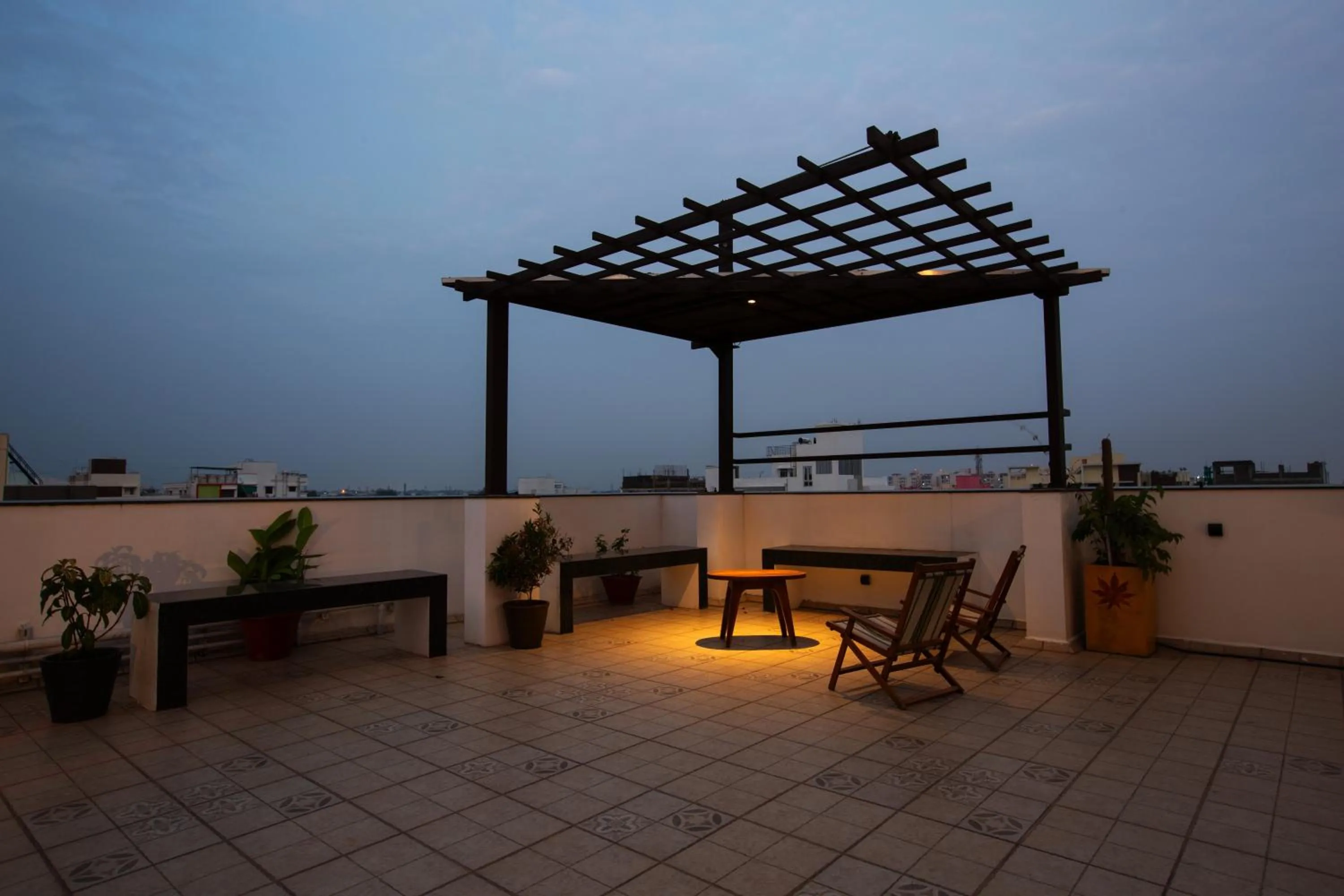 Balcony/Terrace in Sarvam Serviced Apartment