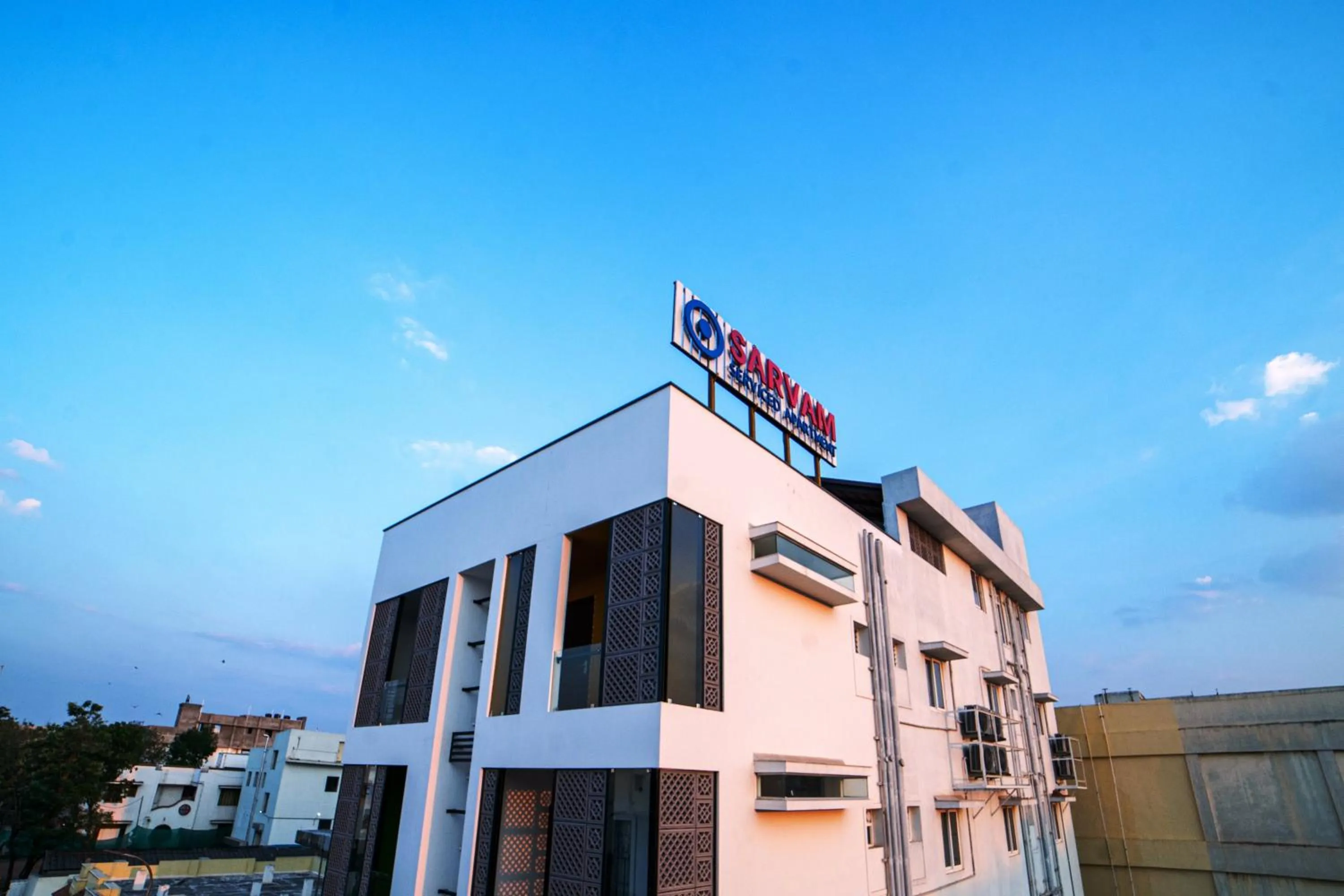 Property building in Sarvam Serviced Apartment