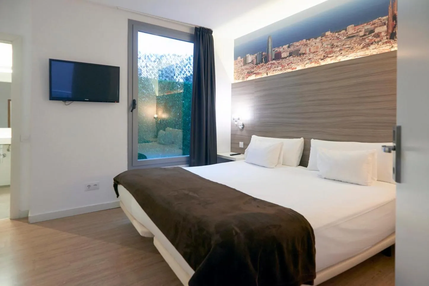 Bed in Hotel BESTPRICE Diagonal