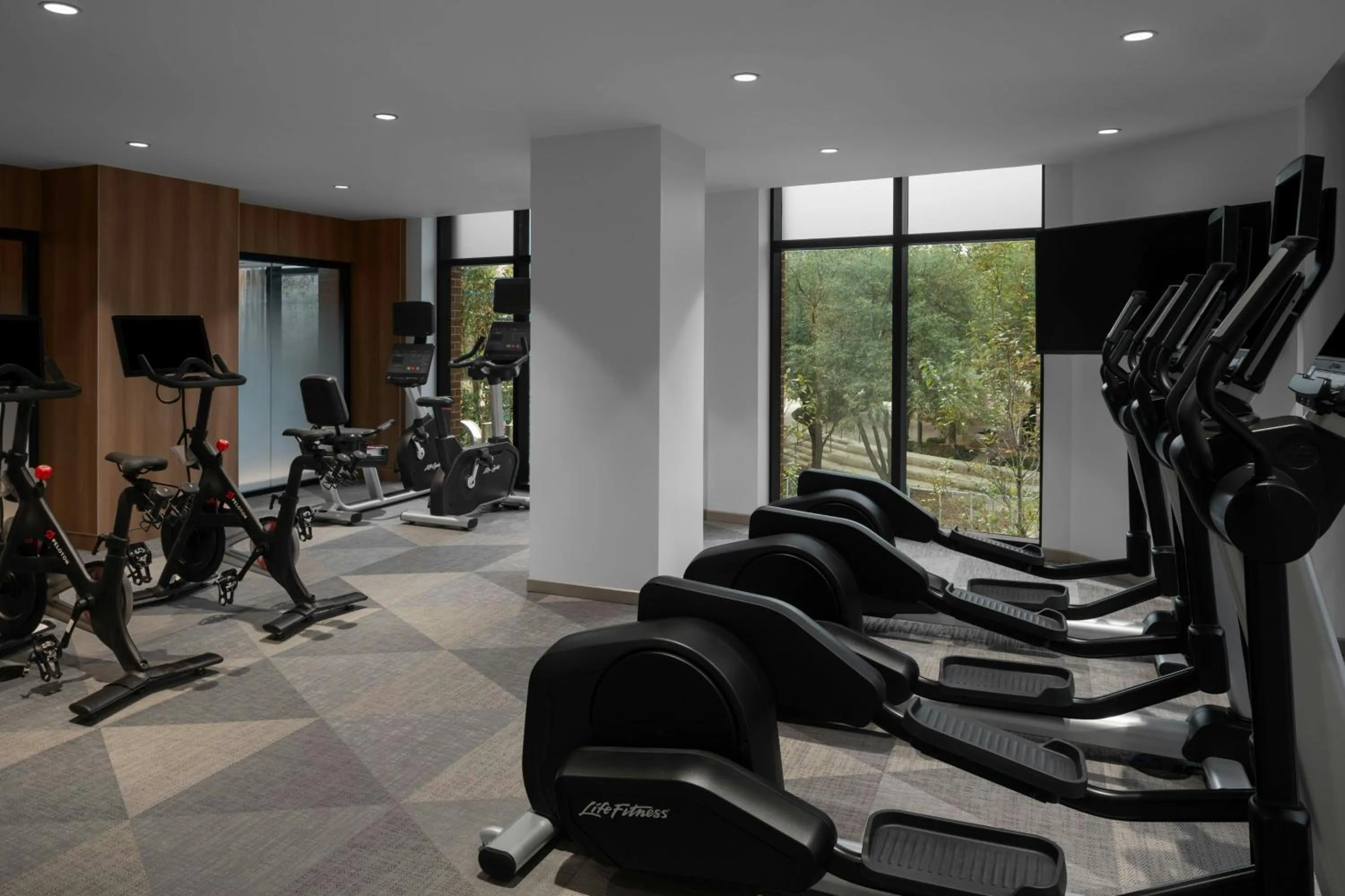 Fitness centre/facilities in AC Hotel by Marriott San Antonio Riverwalk