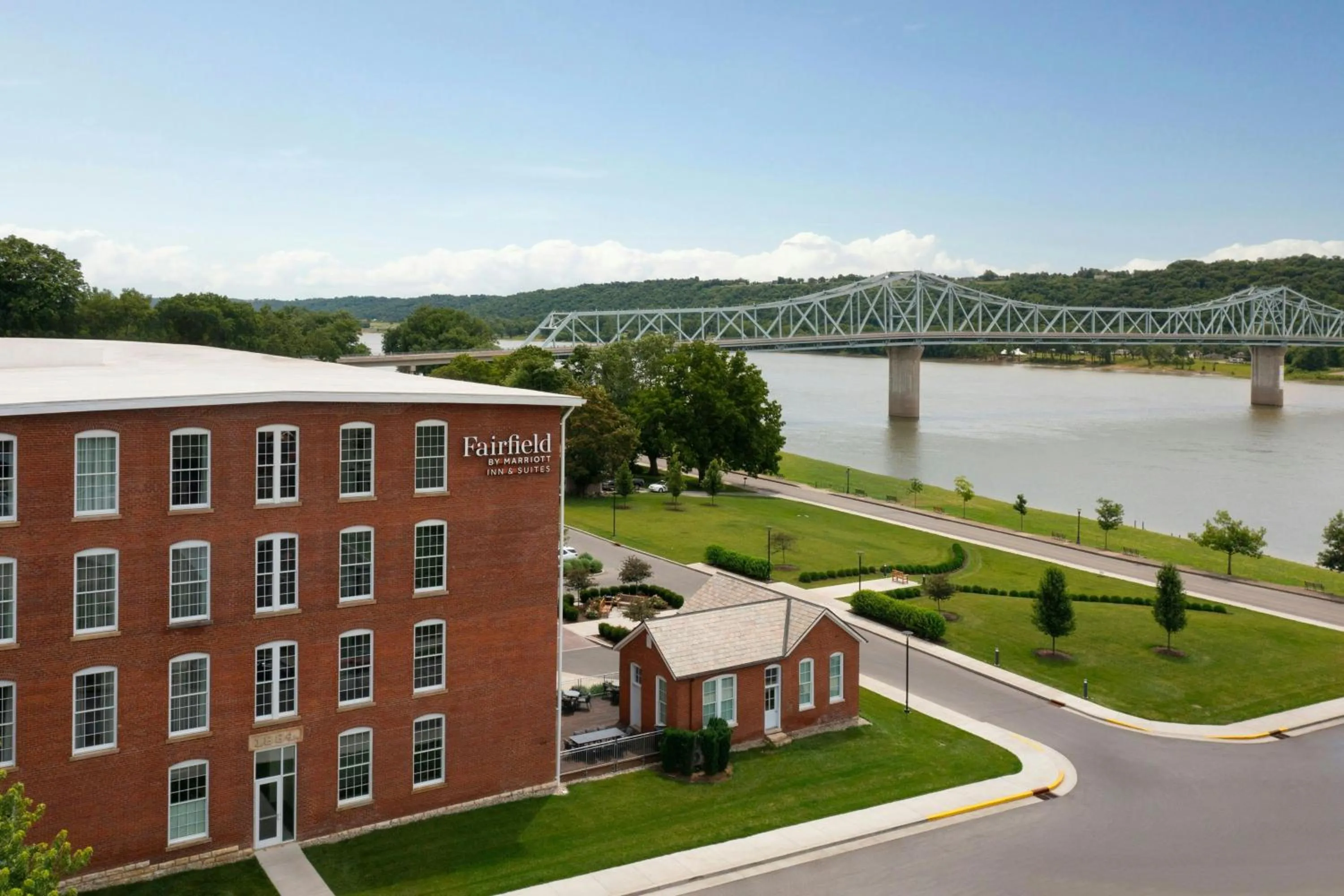 Property building in Fairfield Inn & Suites Madison Historic Eagle Cotton Mill