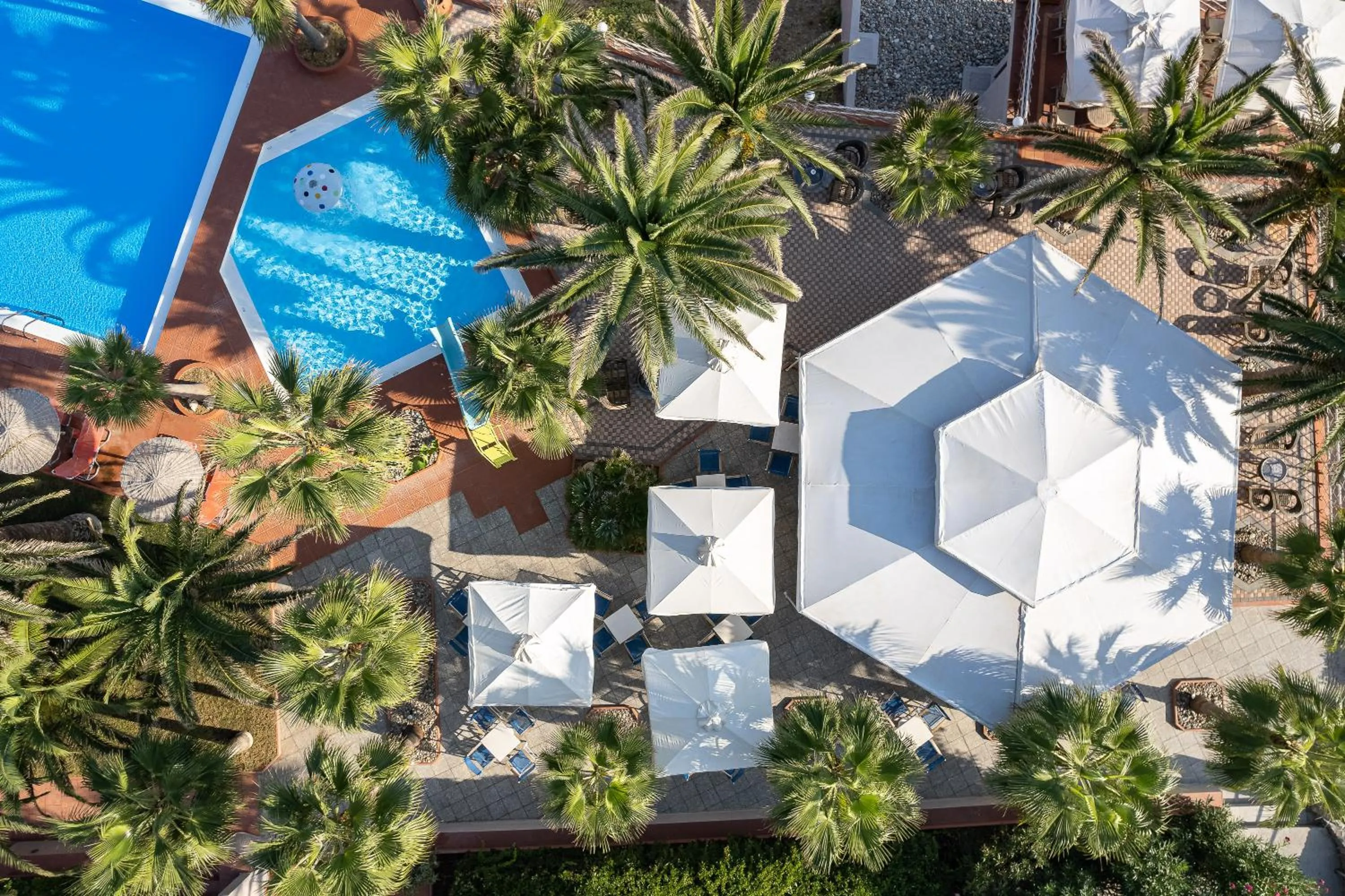 Pool view in Europa Resort Hotel