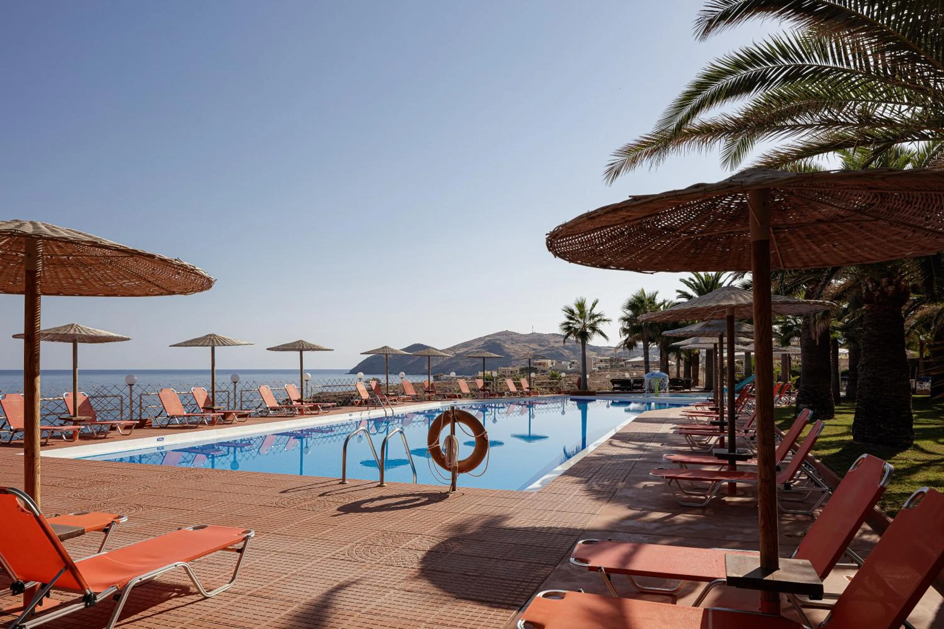 Pool view in Europa Resort Hotel