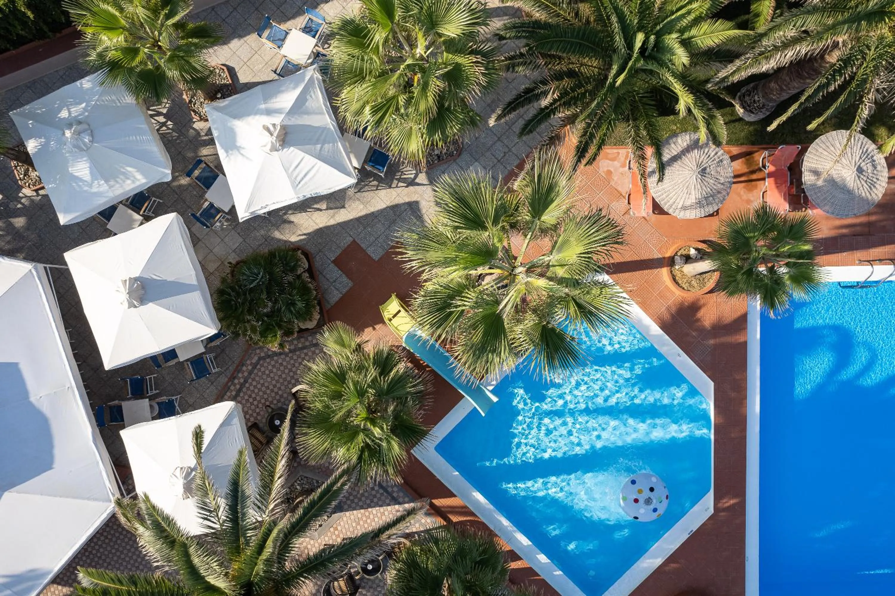 Pool view in Europa Resort Hotel