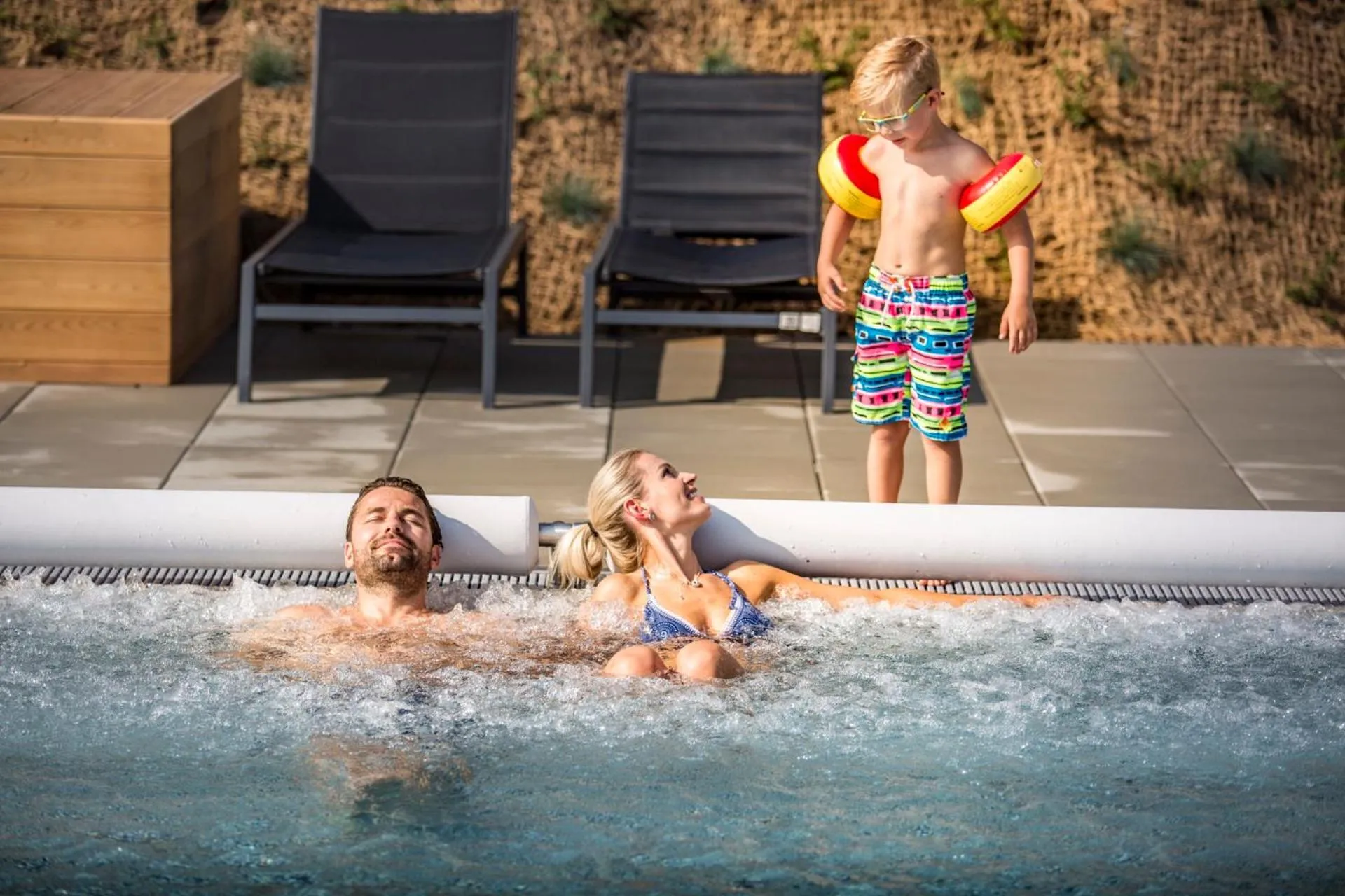 Swimming pool in Hotel Monínec