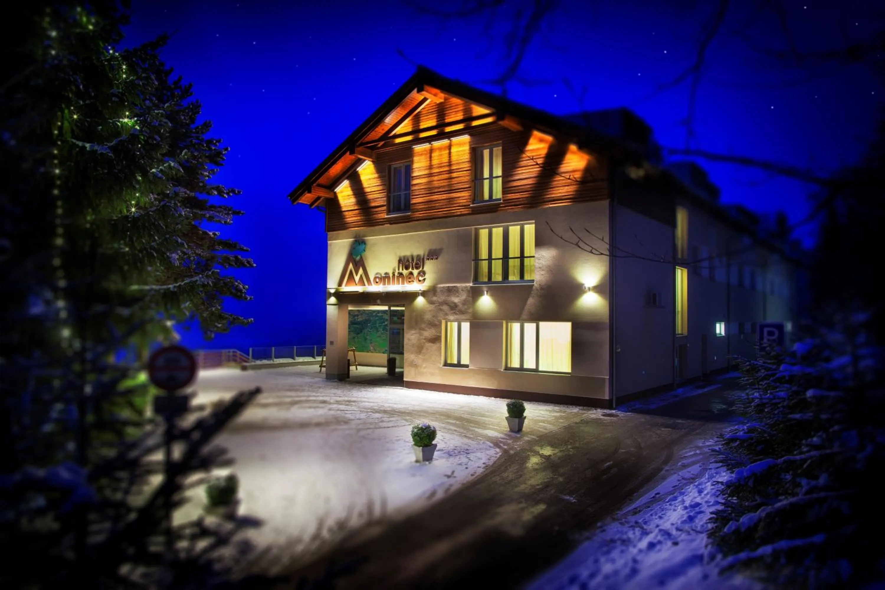 Property building in Hotel Monínec