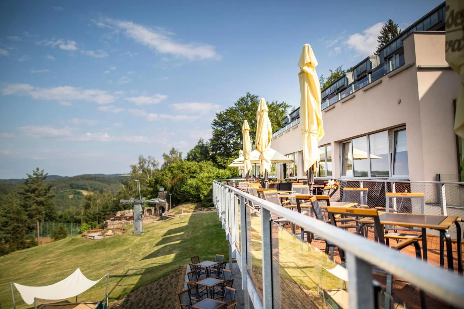 Balcony/Terrace in Hotel Monínec