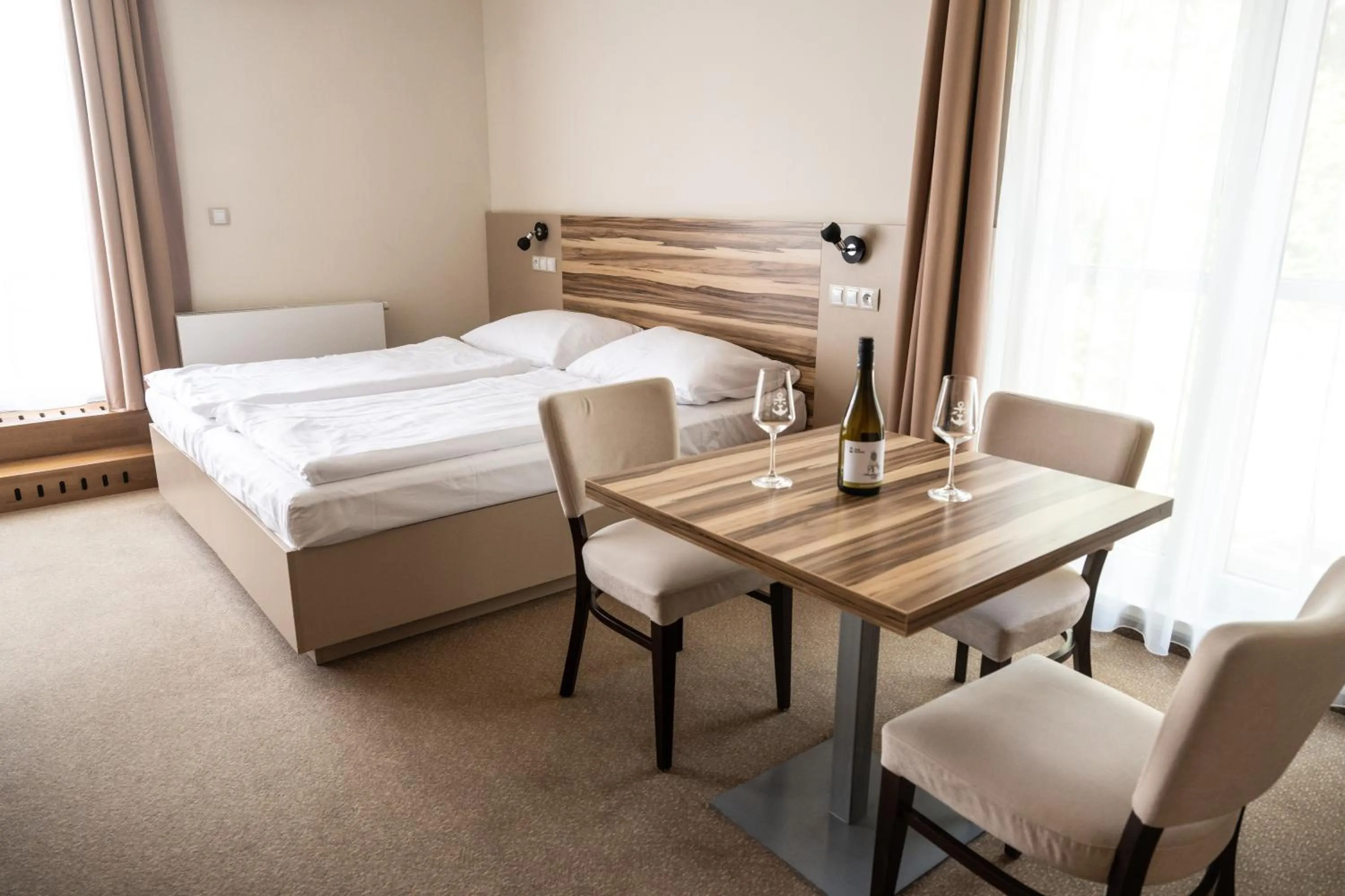 Bed in Hotel Monínec