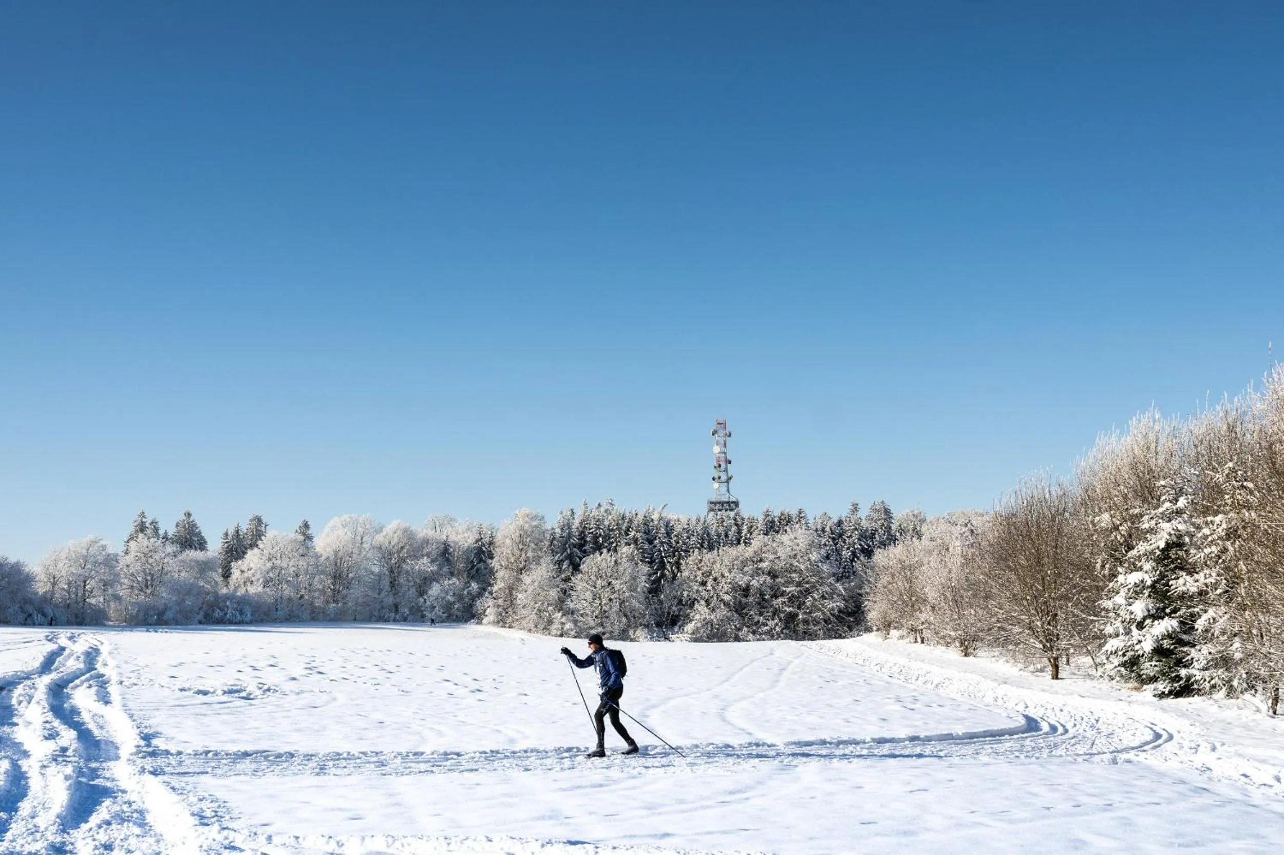 Winter in Hotel Monínec