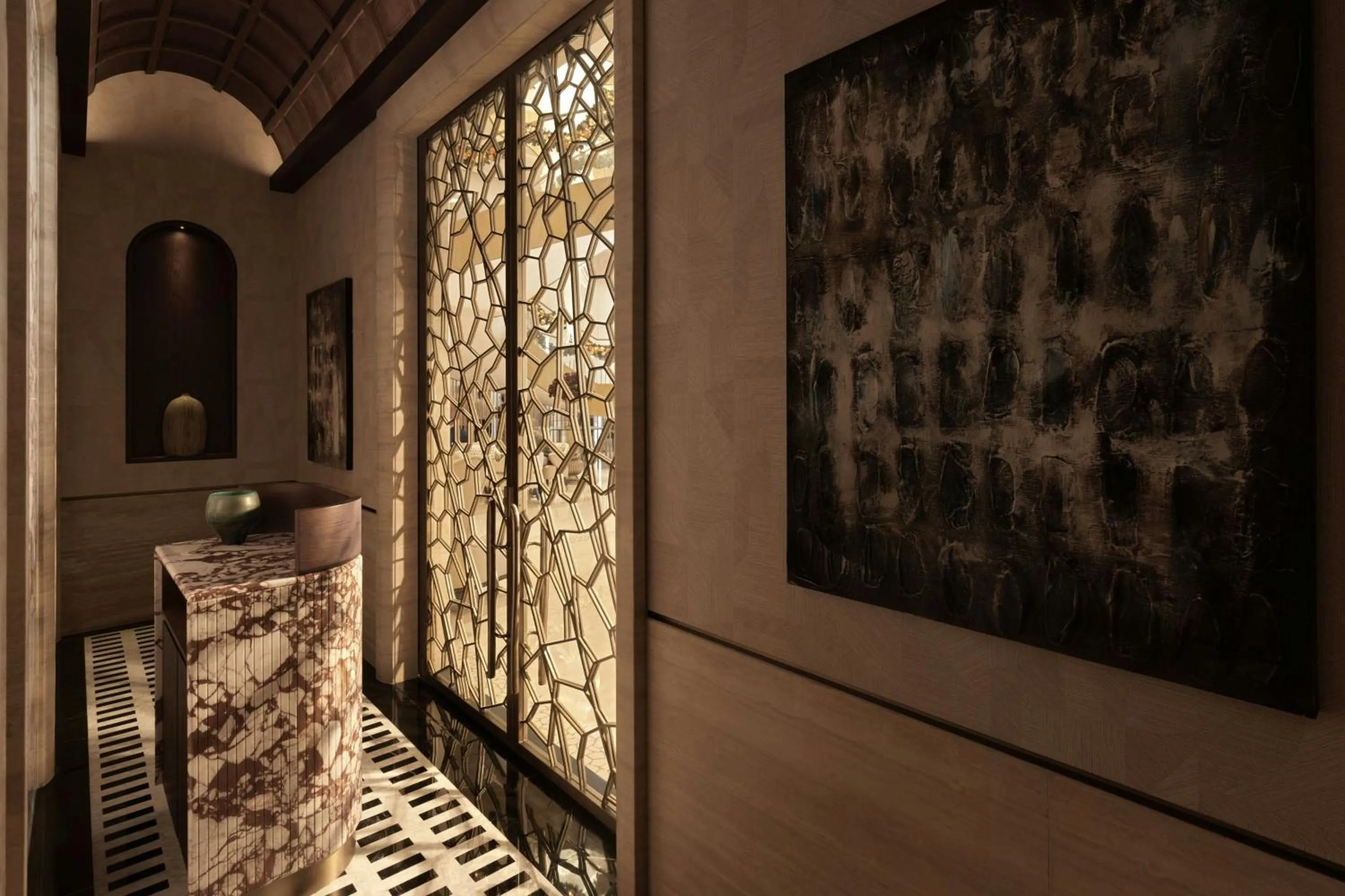 Lounge or bar in The St. Regis Dubai, The Palm