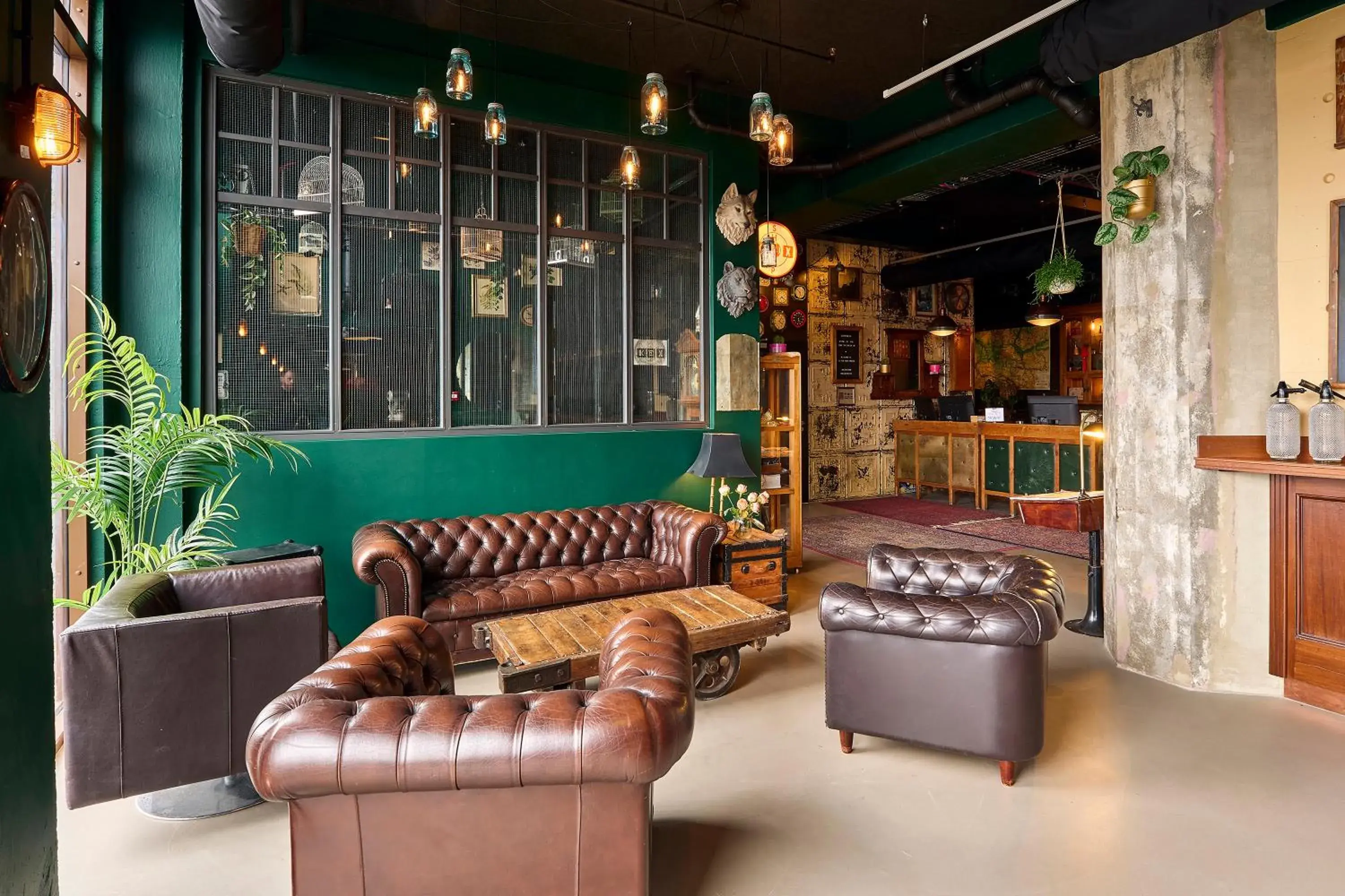 Lobby or reception in KEX Hostel and Hotel Lobby or reception in KEX Hostel and Hotel