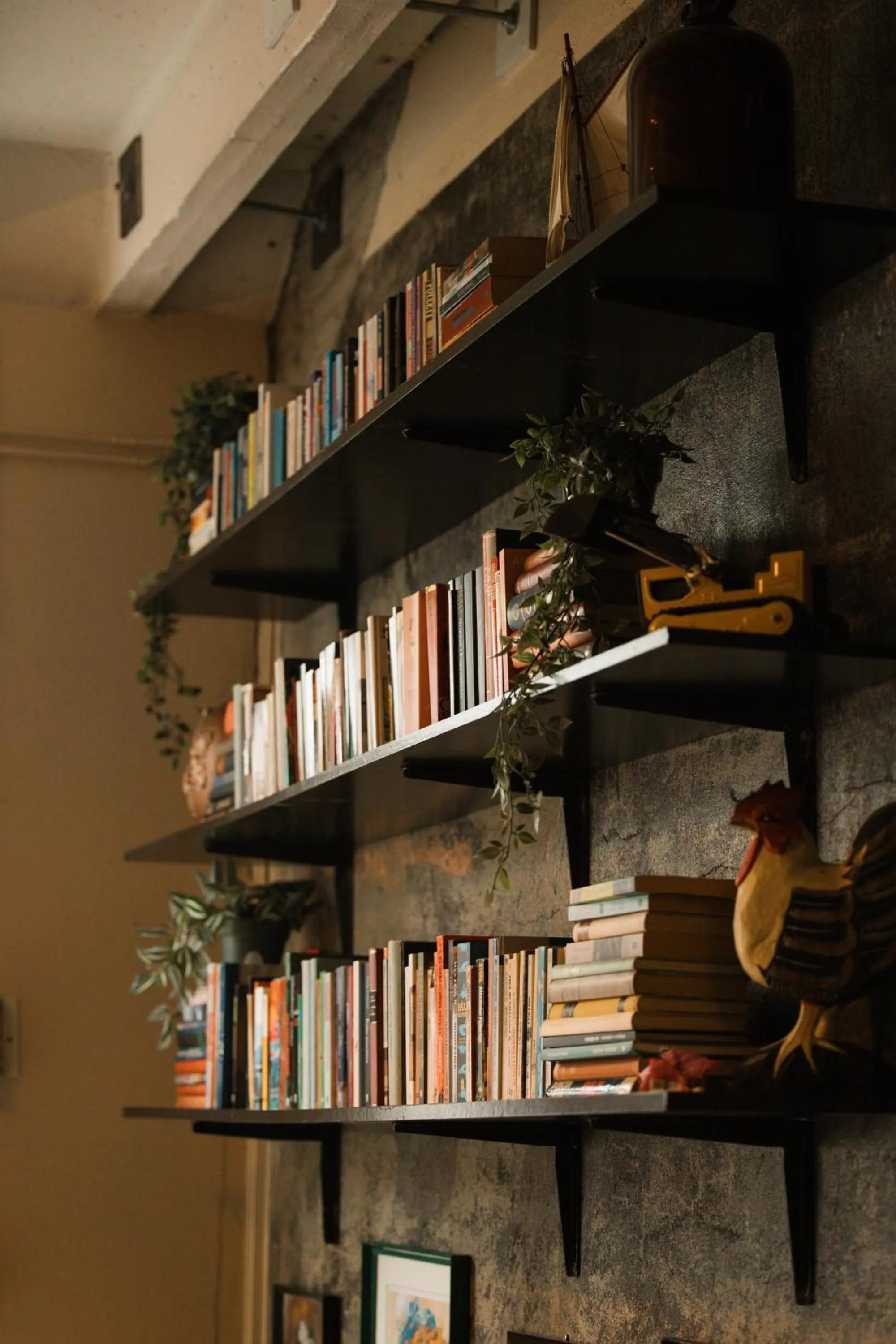 Library in KEX Hostel and Hotel