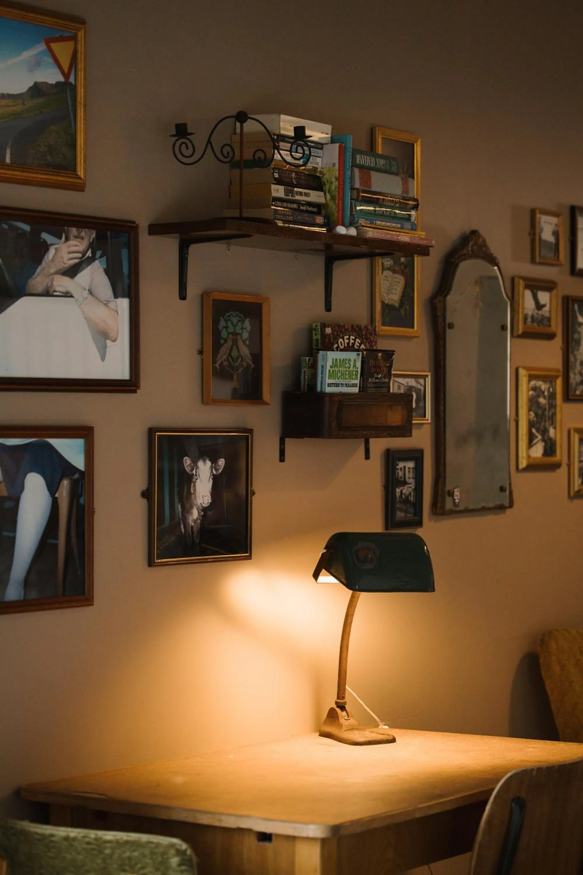 Decorative detail in KEX Hostel and Hotel