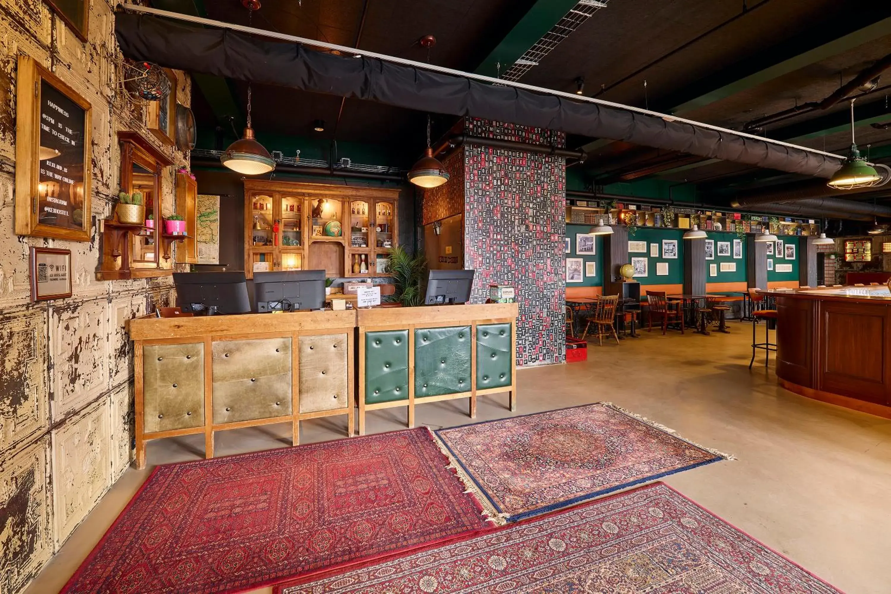 Lobby or reception in KEX Hostel and Hotel Lobby or reception in KEX Hostel and Hotel